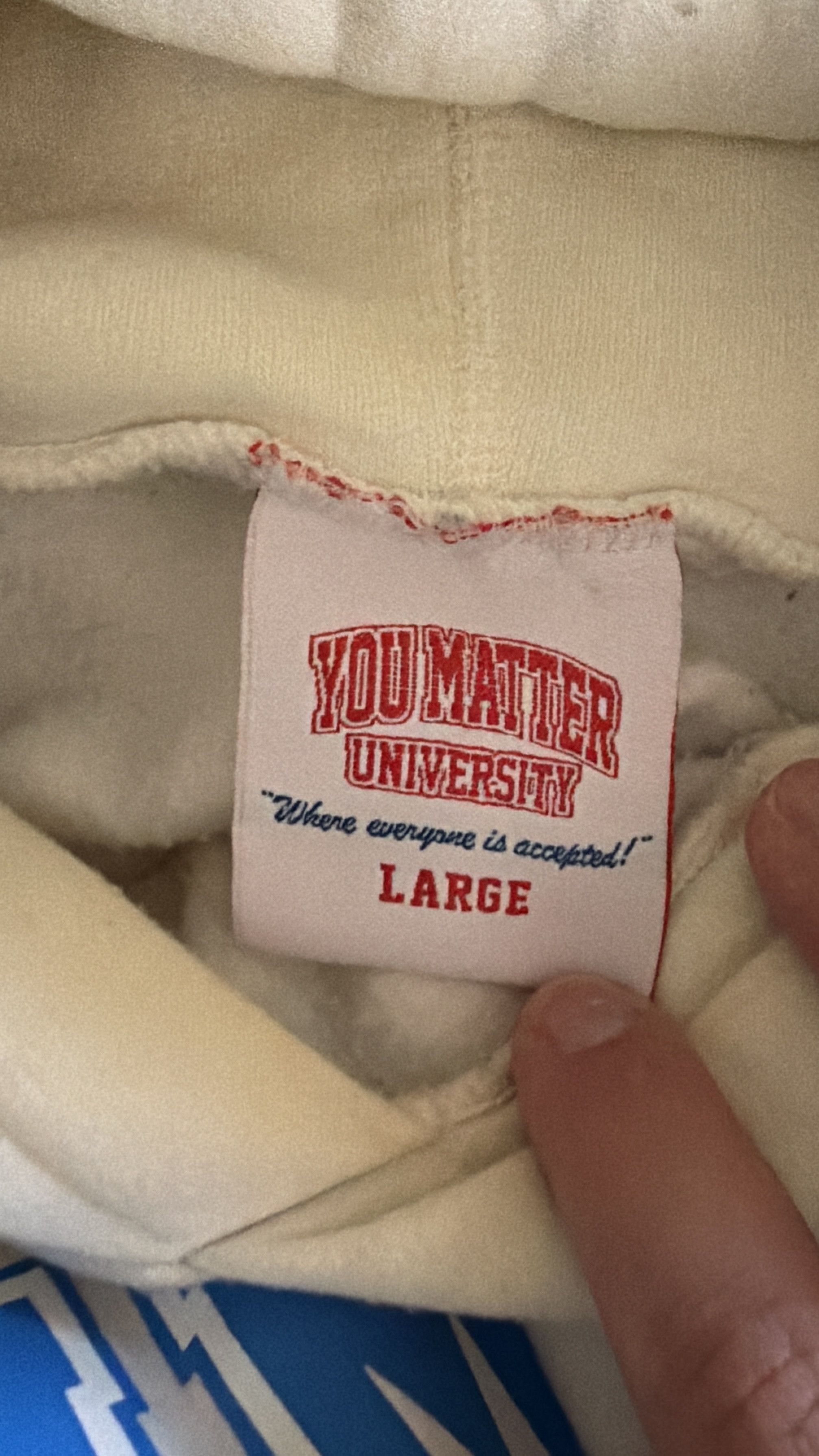 You Matter by Demetrius Harmon You Matter University hoodie Size US L / EU 52-54 / 3 - 5 Thumbnail