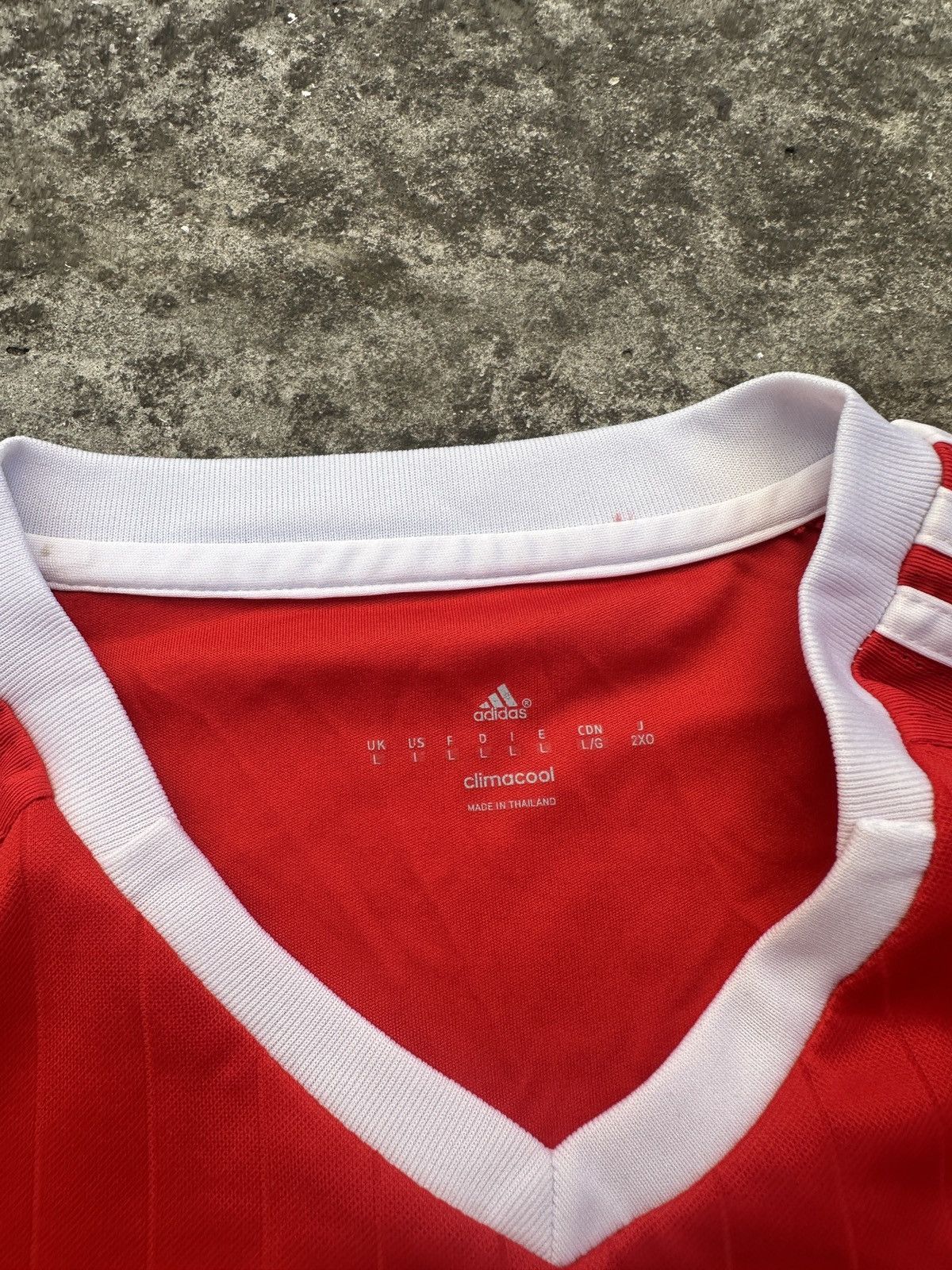 Adidas Adidas Wales Soccer Jersey Blokecore Style L Rare VTg 14/15 Size US L / EU 52-54 / 3 - 3 Thumbnail