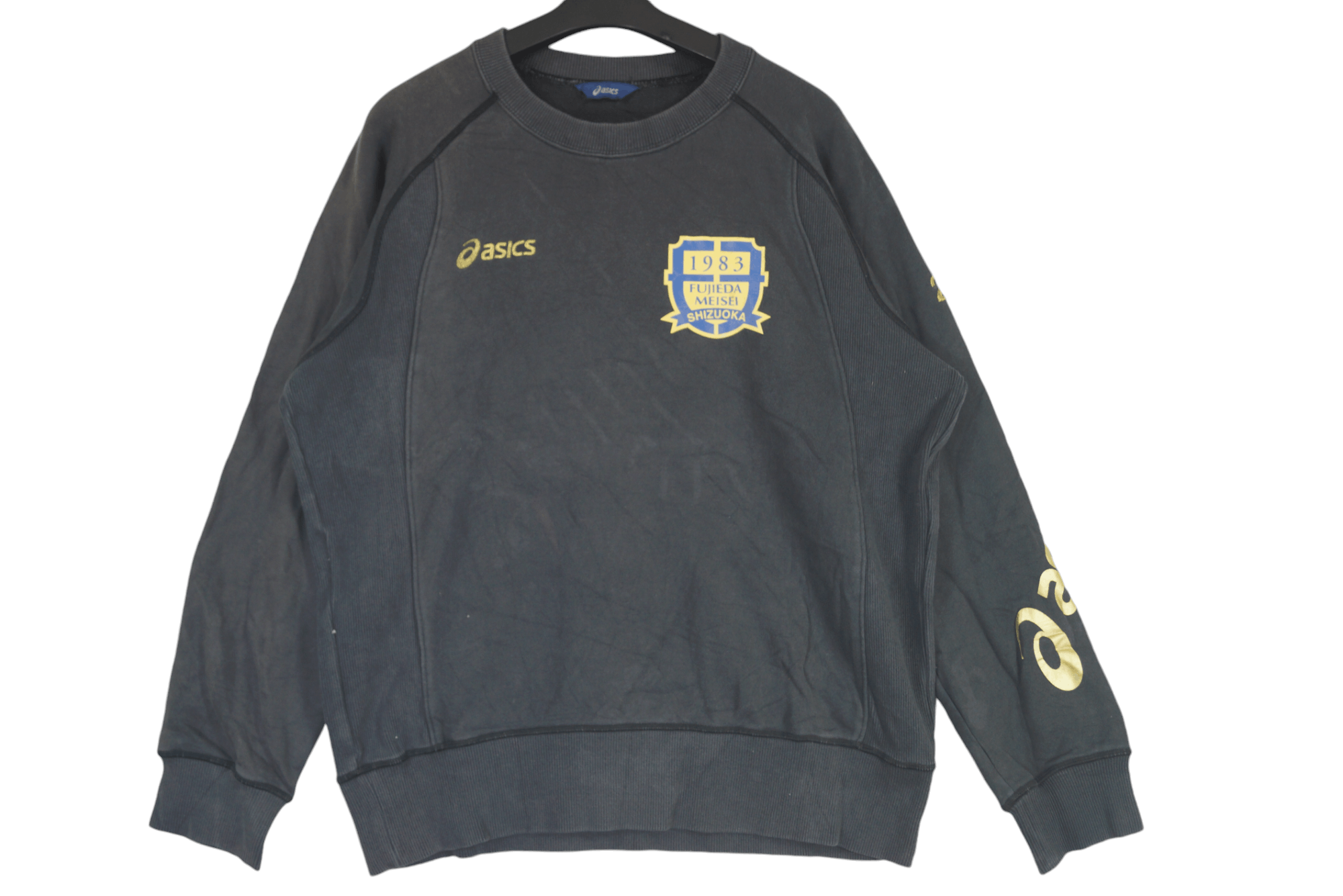ウェア ASICS FUJIEDA MEISEI SHIZUOKA Asics Fujieda Meisei Logo Sweatshirt Nice Design