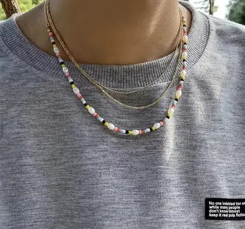 Other Gold Pearl Necklace Set Size ONE SIZE - 3 Thumbnail