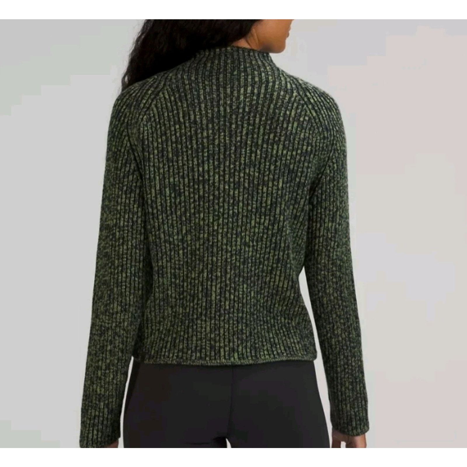 Lululemon Lululemon Sweater Cotton Cashmere Blend Mock Neck Sweater Size M / US 6-8 / IT 42-44 - 2 Thumbnail