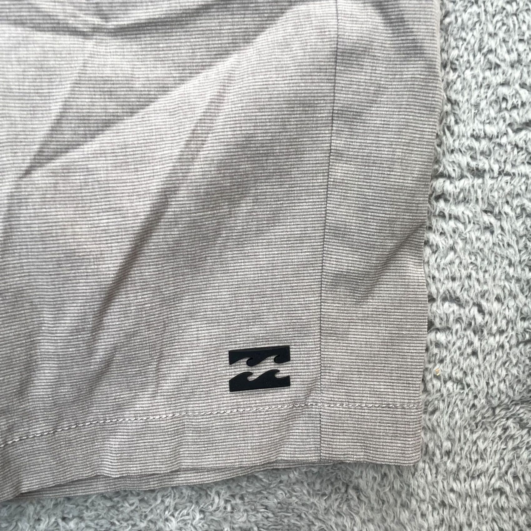 Billabong Billabong Shorts Mens 29 Gray Crossfire Submersible Hybrid Striped Relaxed Fit Chino Casual Beach Outdoor Sports 29 Mens Gray Shorts Size US 30 / EU 46 - 6 Thumbnail