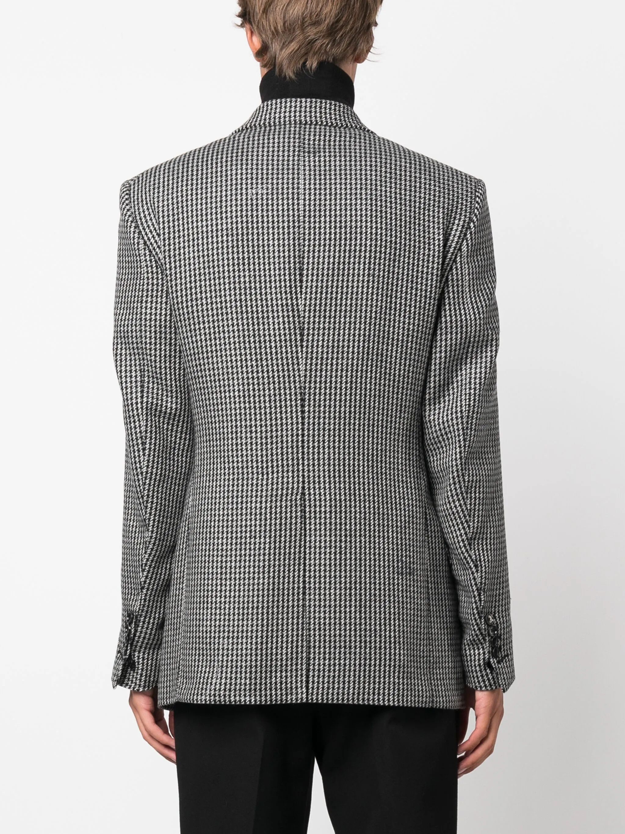 Tom Ford o1w1db10125 JAAPL1 Atticus Jacket in White Black Size US M / EU 48-50 / 2 - 4 Thumbnail