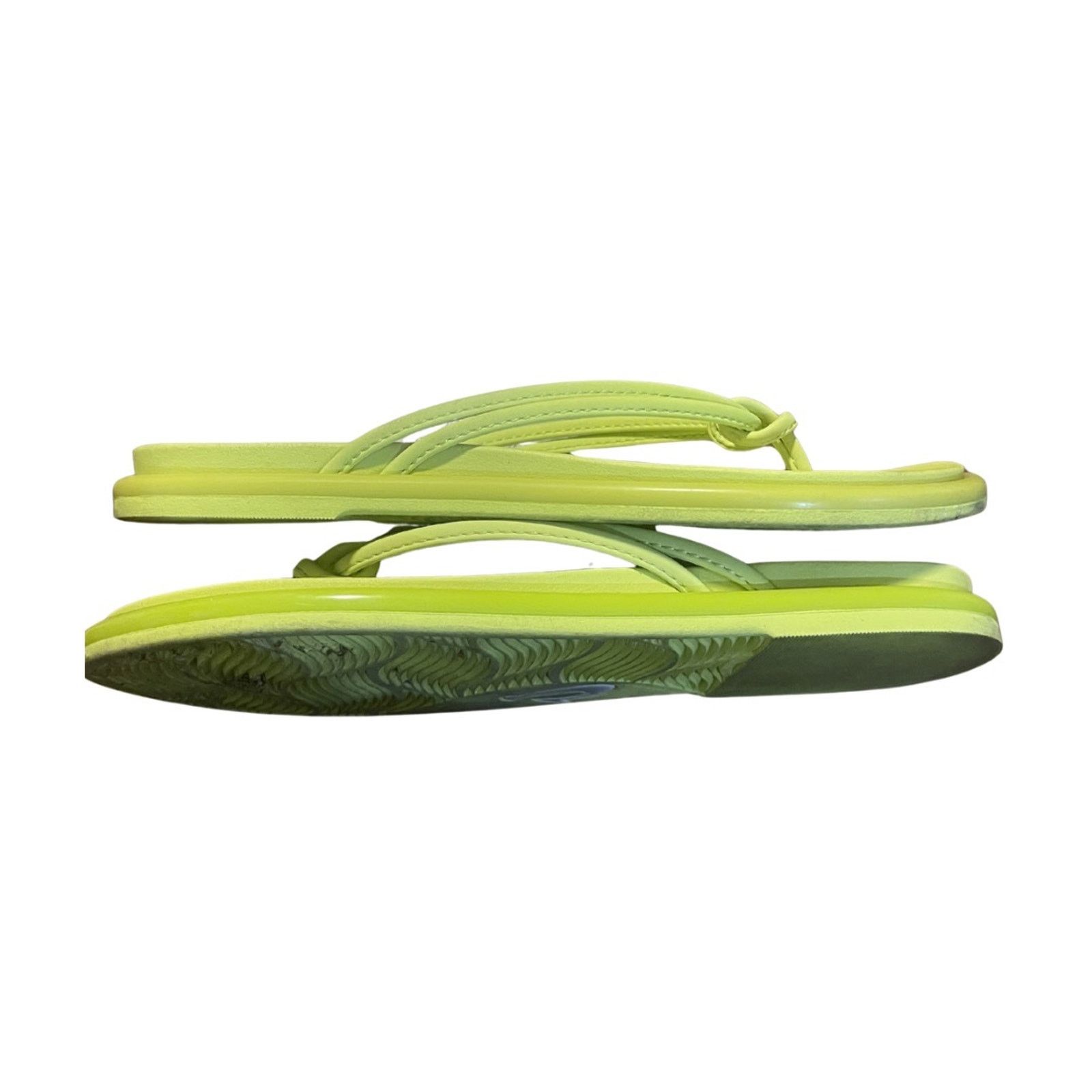 Olukai Aka Knotted Flip Flop Citron Green Sandal 6.5 Summer Beach Size US 6.5 / IT 36.5 - 3 Thumbnail