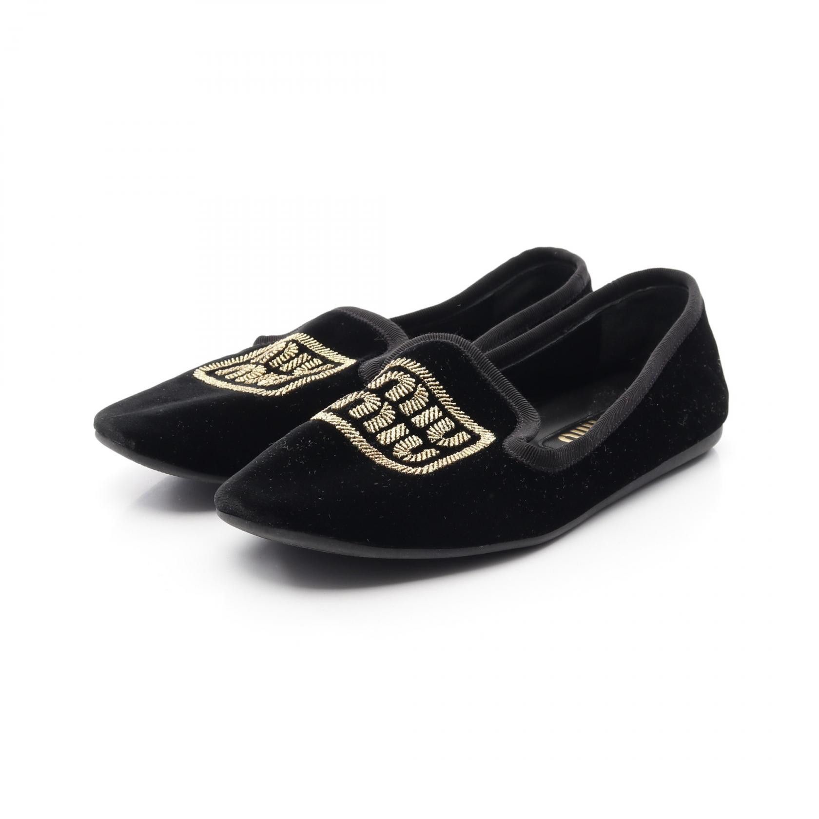 Miu Miu Miu Miu Miu Miu Fabric Shoes Textile Shoes DUTY FREE for USA Size ONE SIZE - 1 Thumbnail