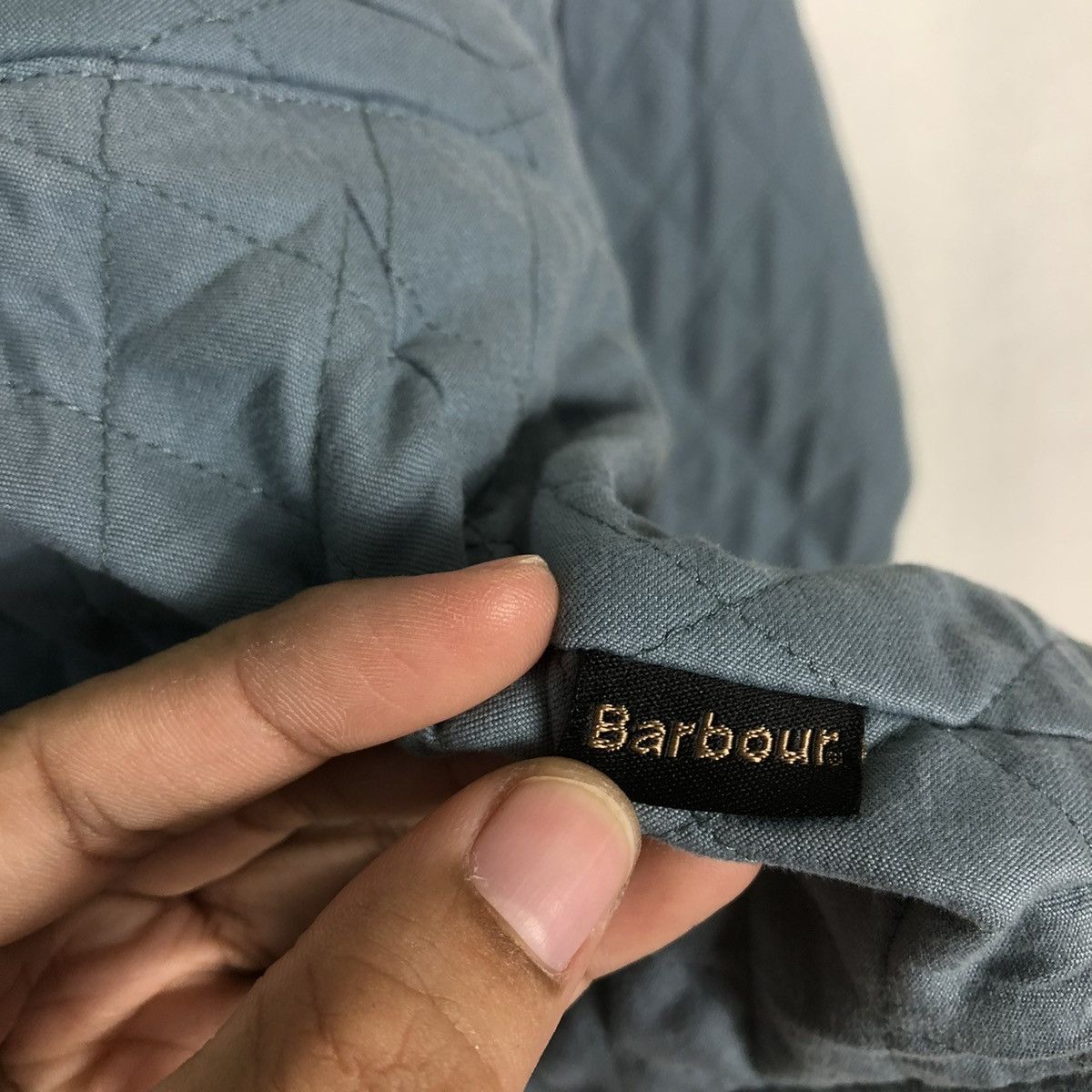 Barbour VINTAGE BARBOUR QUILTED L115 MICROFIBRE JACKET (SHORT) Size US S / EU 44-46 / 1 - 17 Thumbnail