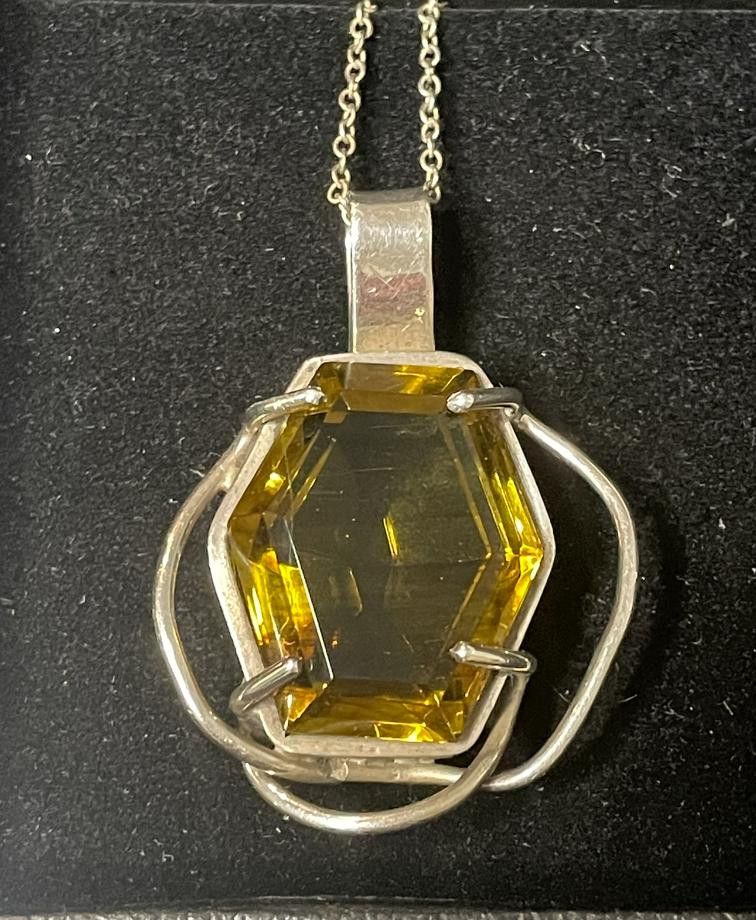 Designer Citrine Pendant Size ONE SIZE - 1 Thumbnail