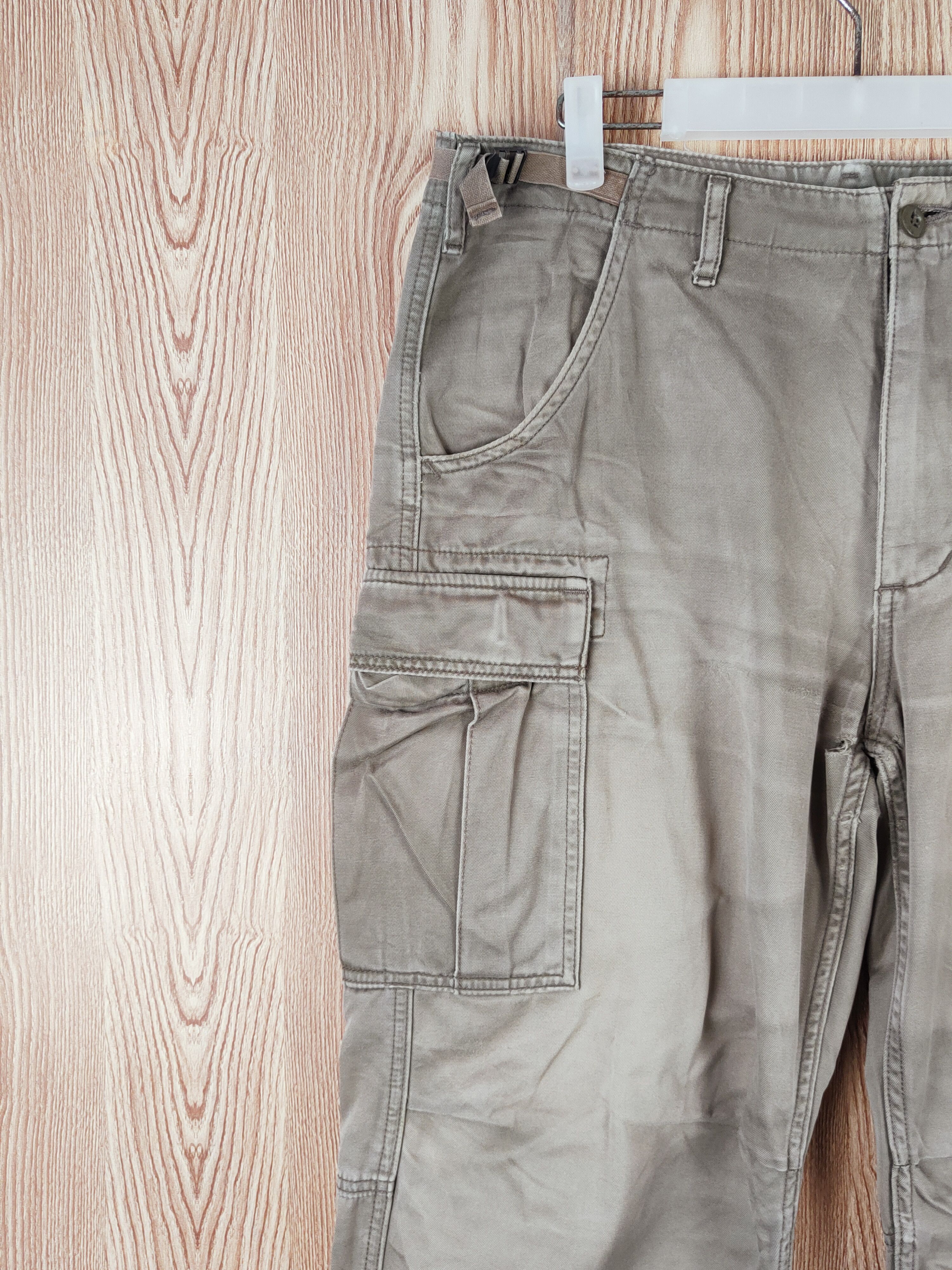 Alpha Industries DL Alpha Industries Beige Multipocket Cargo Pants #S2786 Size US 32 / EU 48 - 5 Thumbnail