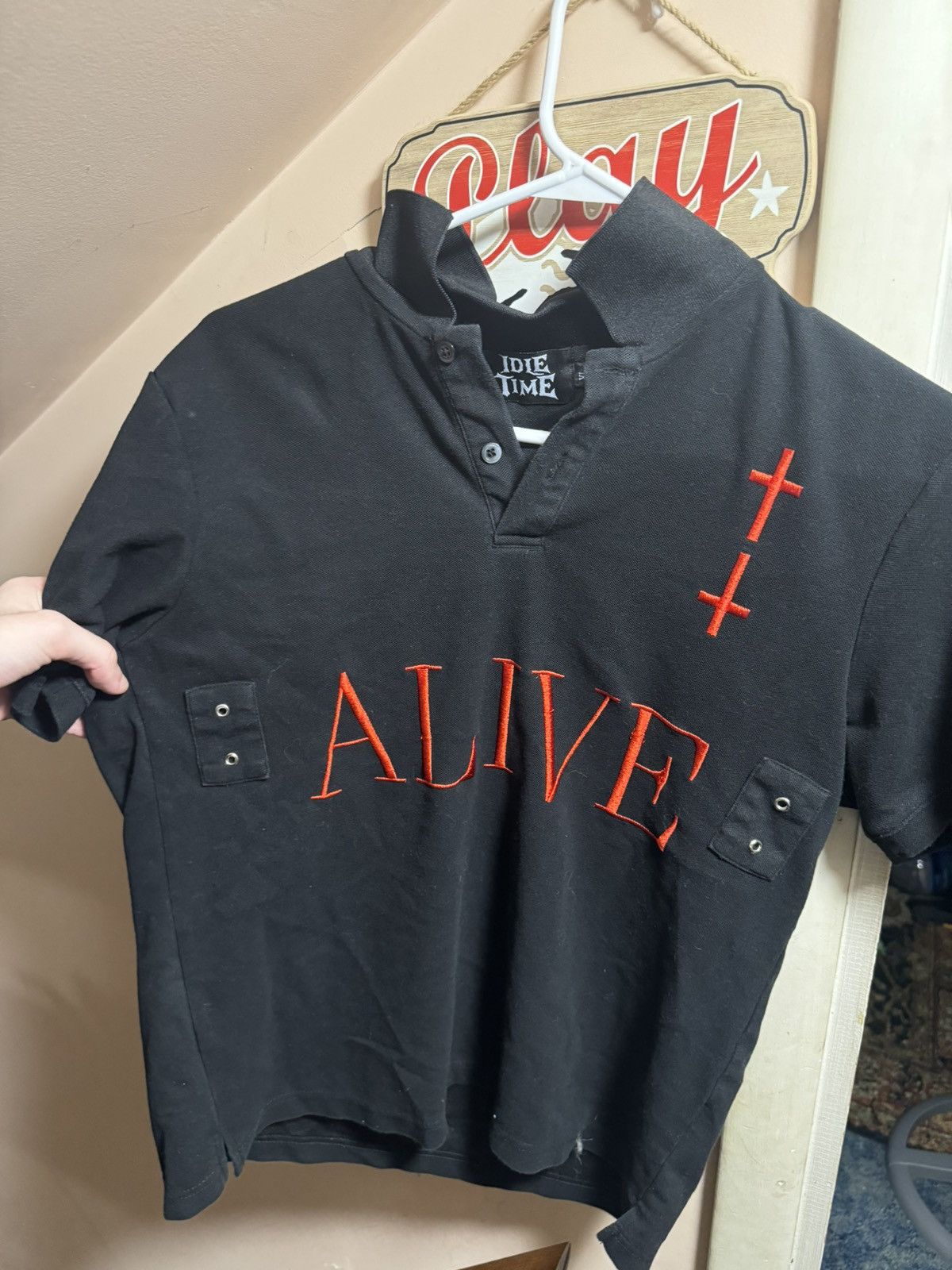 Other Idle Time x ALIVE Polo Size US XL / EU 56 / 4 - 2 Thumbnail