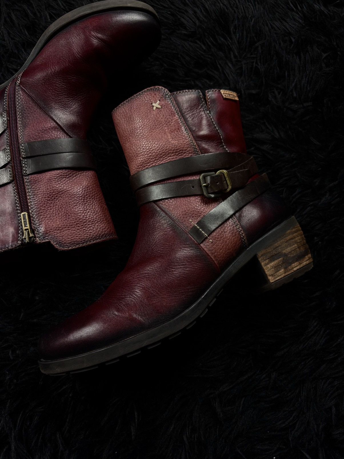 14th Addiction 14th Addiction Style Archive Avant Garde Leather Blood Boots Size US 9 / EU 42 - 2 Thumbnail