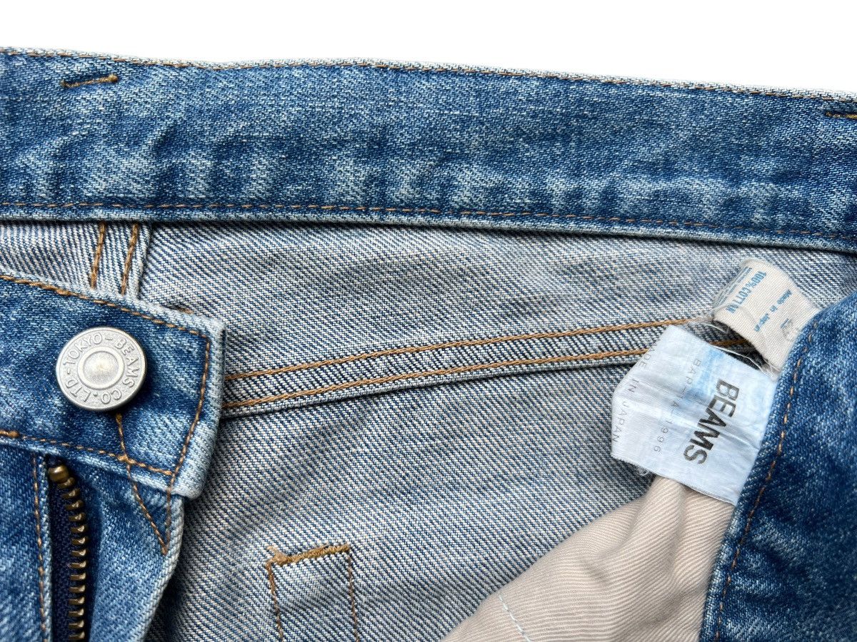 Beams Plus Vintage BEAMS PLUS Japan Straight Cut Denim Jeans 30x29 Size 30" / US 8 / IT 44 - 12 Thumbnail
