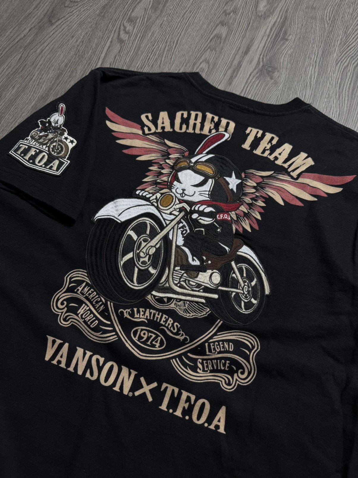 Vanson Leathers VANSON x T.F.O.A Size US L / EU 52-54 / 3 - 2 Thumbnail