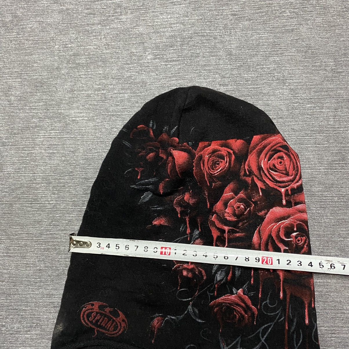 Japanese Brand Tribal hat y2k rose print🌹 Size ONE SIZE - 6 Thumbnail
