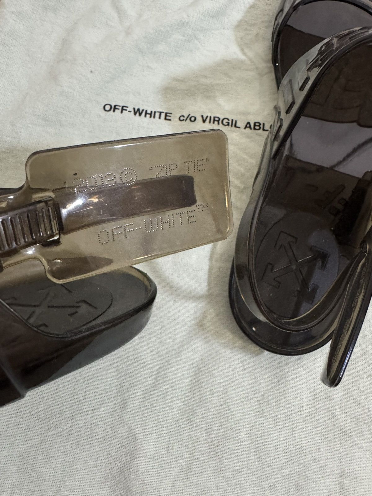 Off-White OFF-WHITE JELLY SLINGBACK SANDAL Size US 8 / IT 38 - 7 Thumbnail