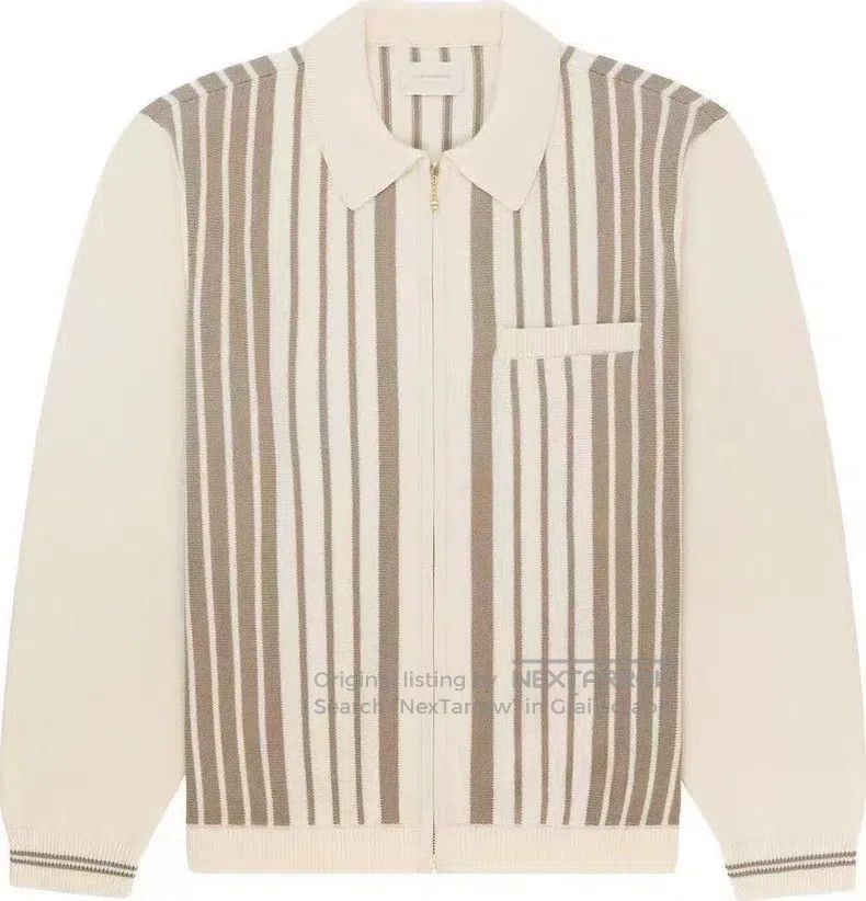 Aime Leon Dore Aime Leon Dore Knit Fleece Collar Zip-up Jacket Size US L / EU 52-54 / 3 - 8 Thumbnail