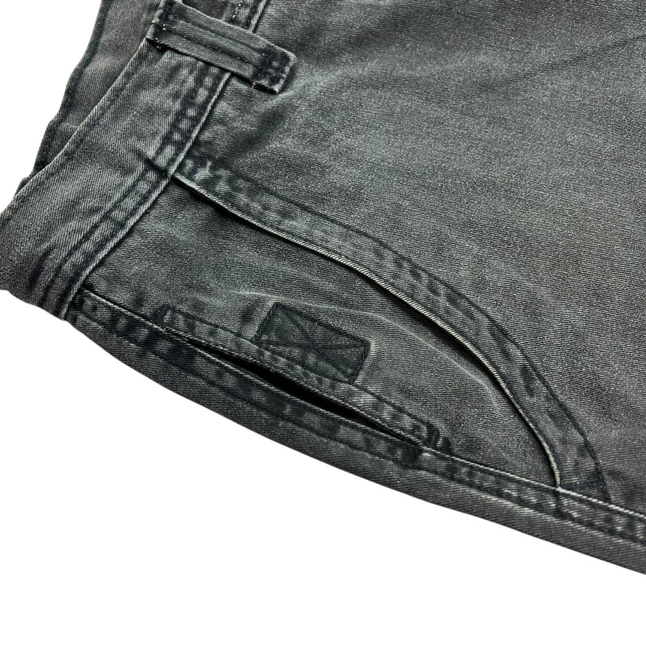 JNCO Vintage Embroidered Flame Crown Jnco Cargo Shorts - Waist 34 Size US 34 / EU 50 - 6 Thumbnail