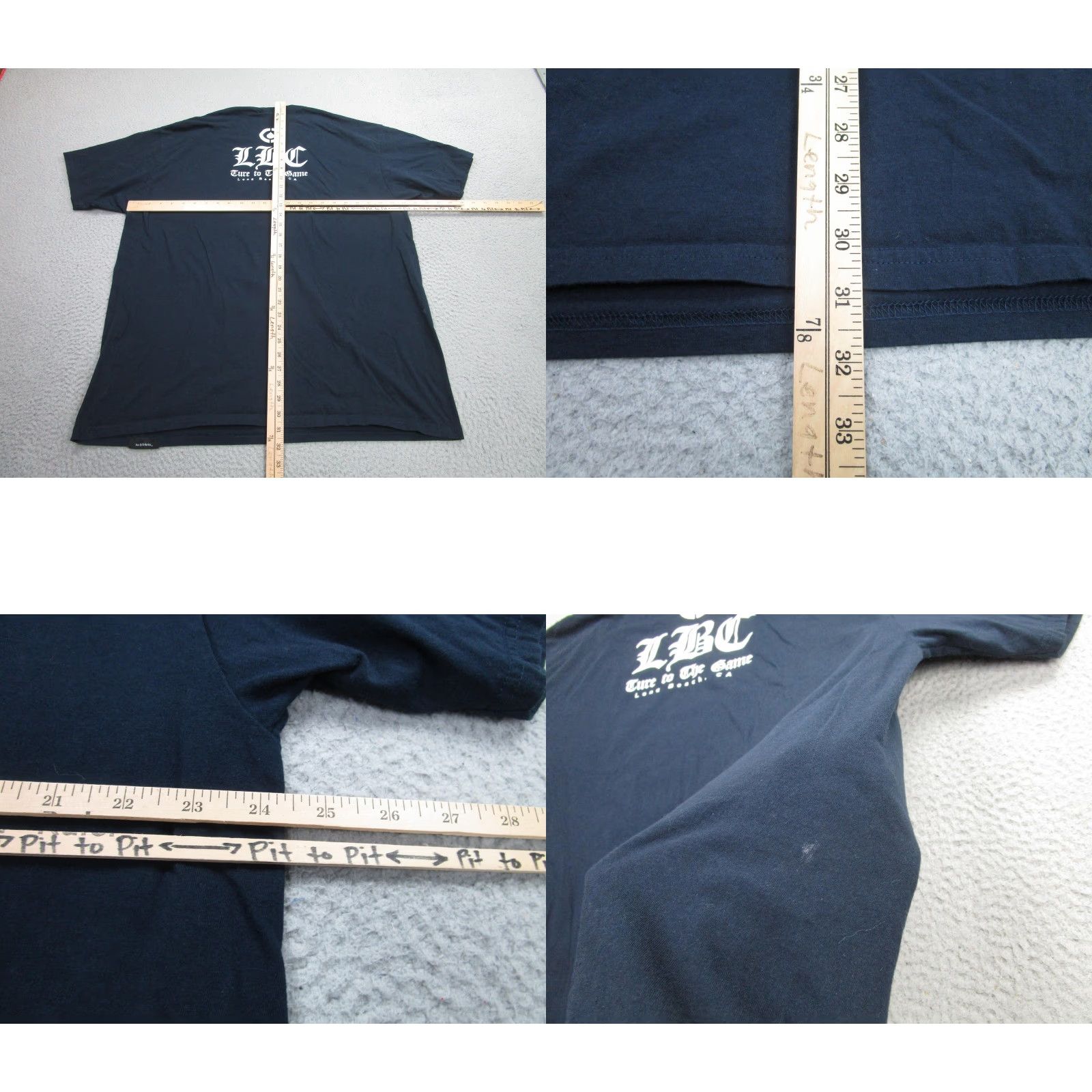 Vintage Oakbay Shirt Mens 2XL Black Los Angeles 1994 Hip Hop Rap Graphic LBC Snoop USA Size US XXL / EU 58 / 5 - 8 Thumbnail