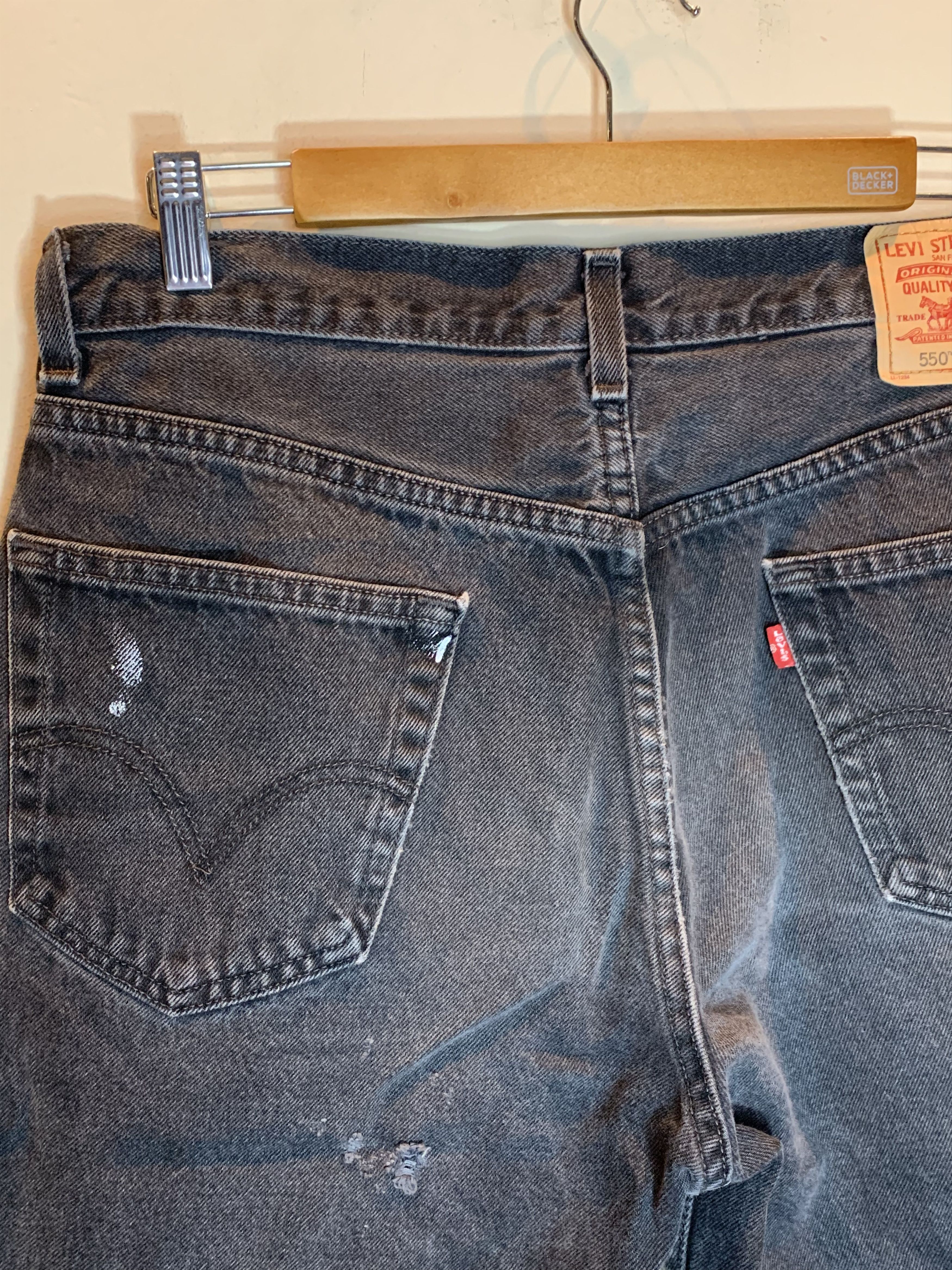 Levi's *RARE* Vintage Levi’s 550 Faded Denim Jean Shorts - 34 Size US 34 / EU 50 - 4 Thumbnail