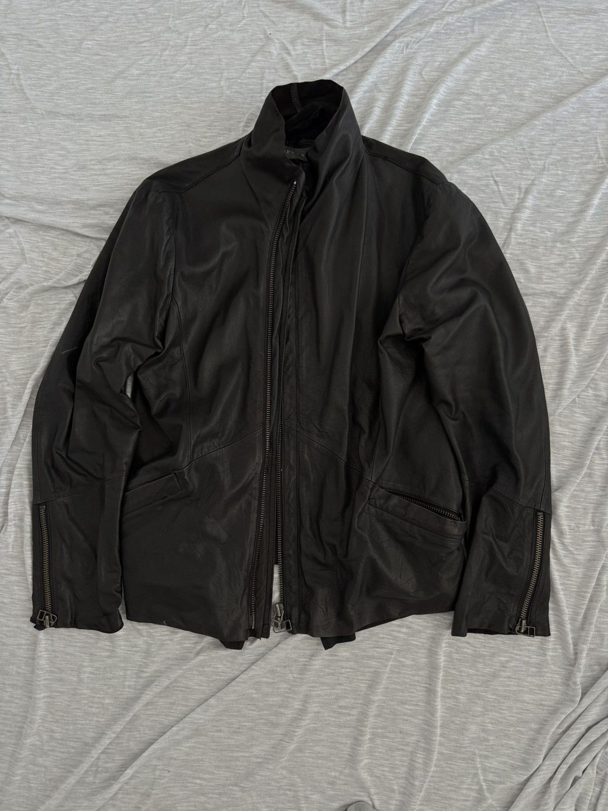 Japanese Brand preach double layered jacket with burned edges Size US M / EU 48-50 / 2 - 1 Thumbnail