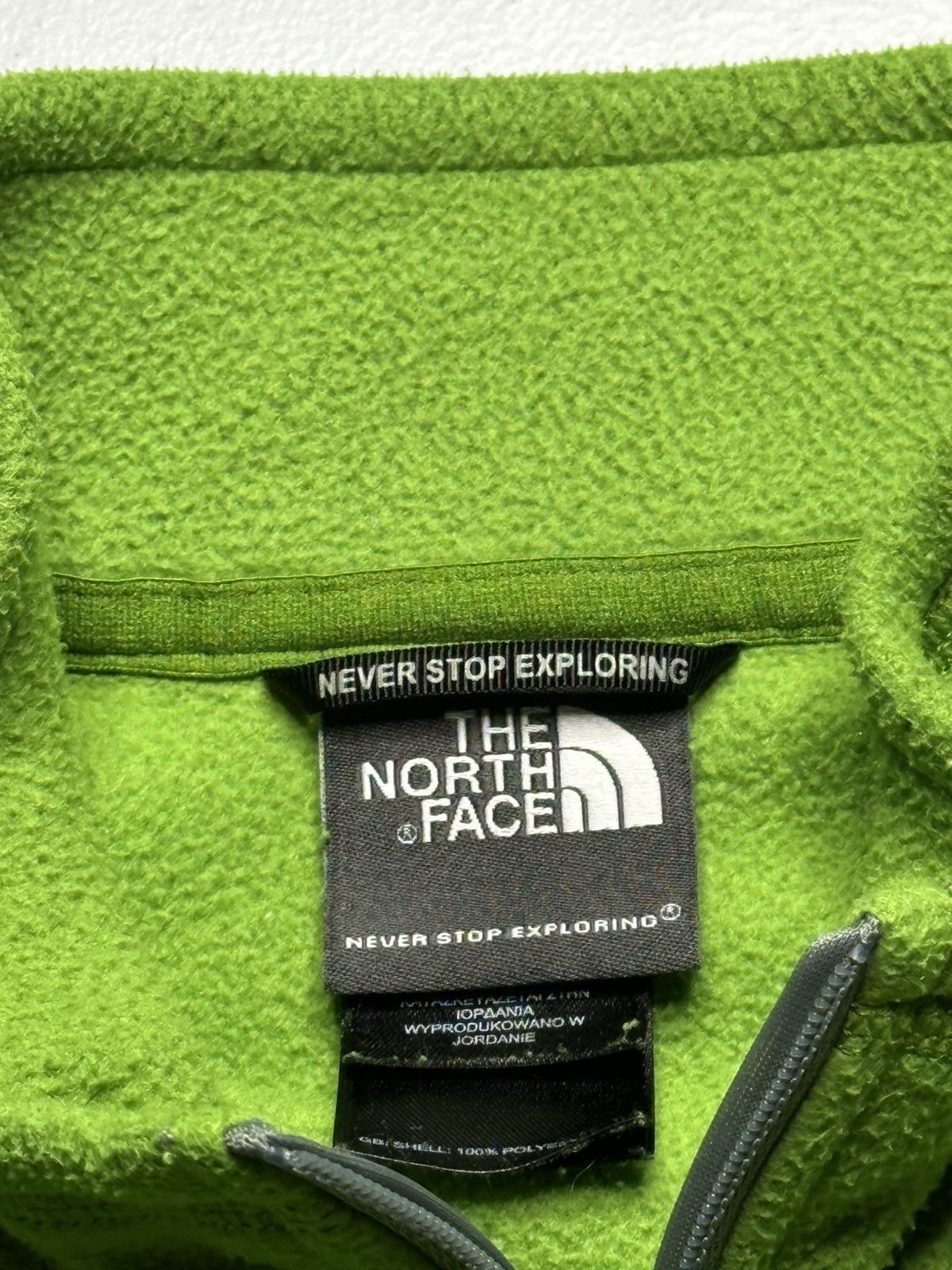The North Face The north face green quarter zip sweatshirt Size US L / EU 52-54 / 3 - 3 Thumbnail