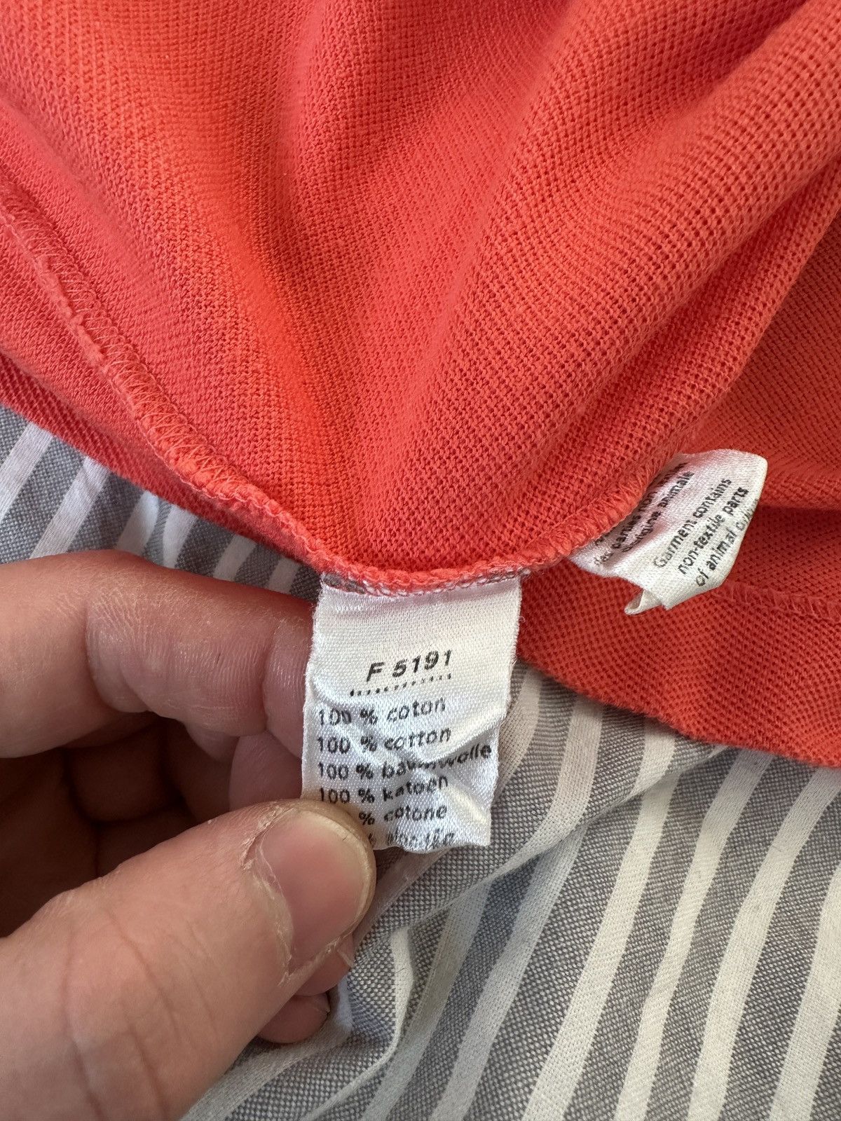 Lacoste Lacoste Orange Vintage Polo 6 Men’s Size US XL / EU 56 / 4 - 9 Thumbnail