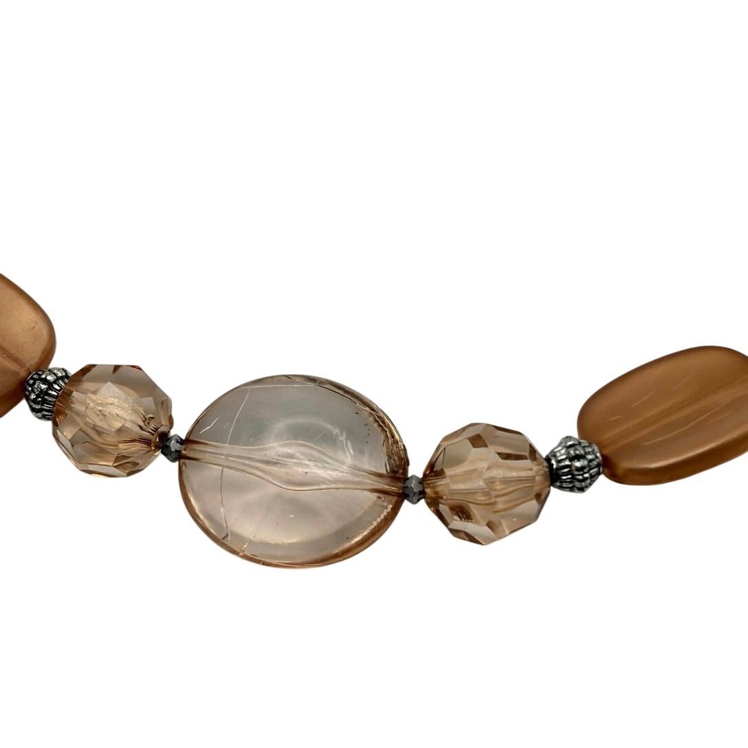 Other Y2K Brown Crystal Necklace Size ONE SIZE - 2 Thumbnail