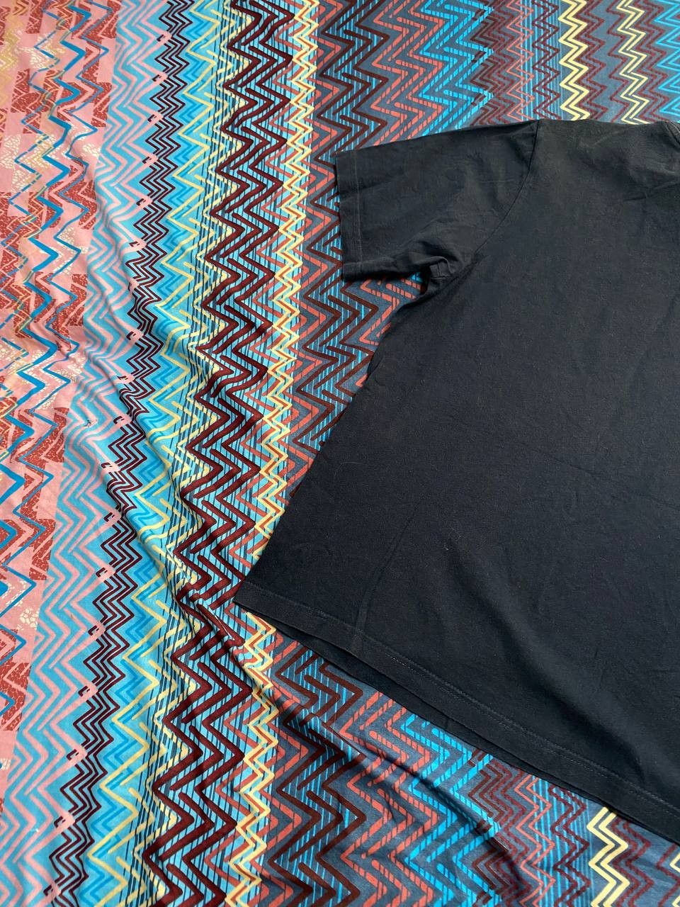 Nike × Vintage Vintage Nike T-Shirt Big Logo Swoosh Black 2000s Size US L / EU 52-54 / 3 - 16 Thumbnail