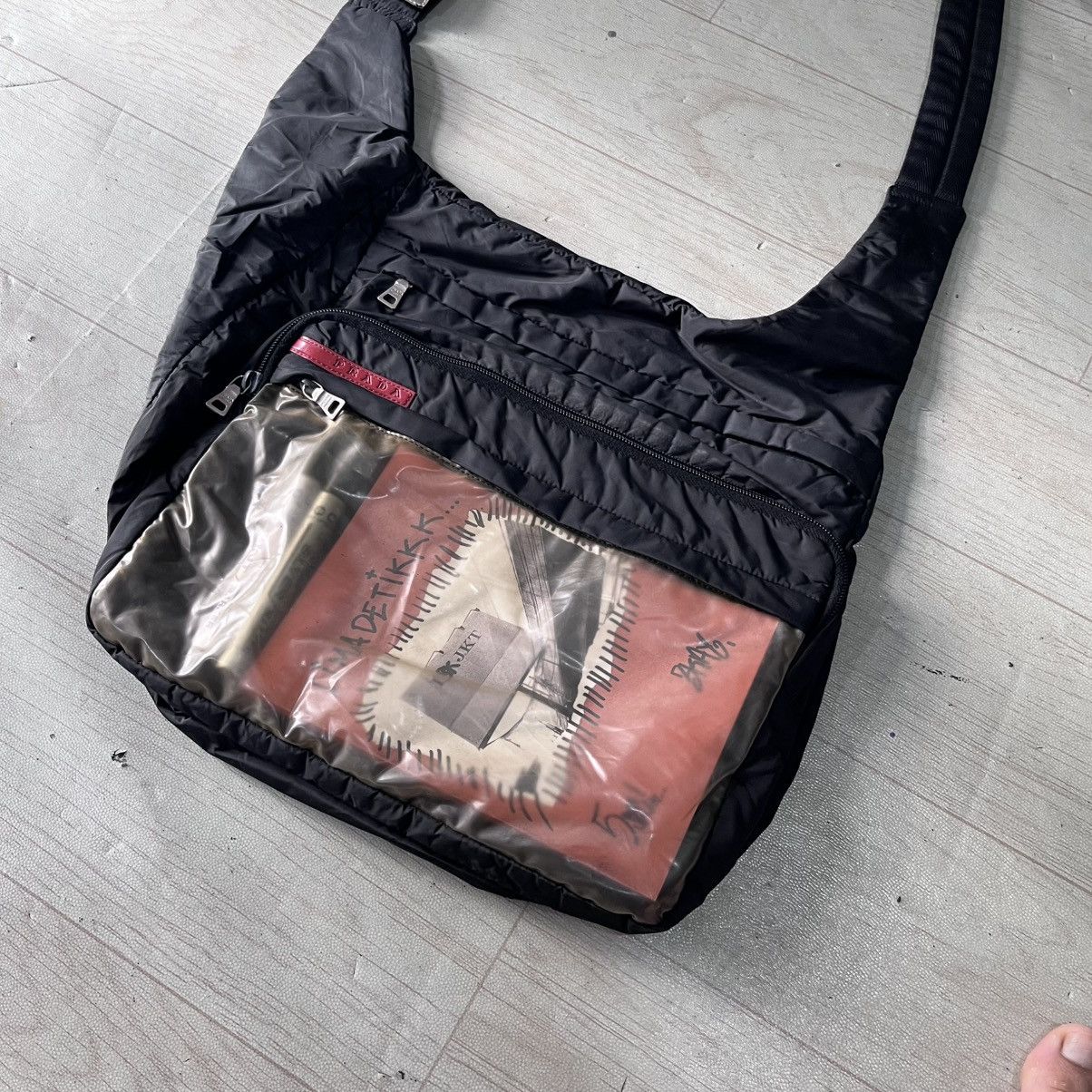 Prada 💥VINTAGE💥 1999 Prada sport transparent cross body bag Size ONE SIZE - 2 Thumbnail