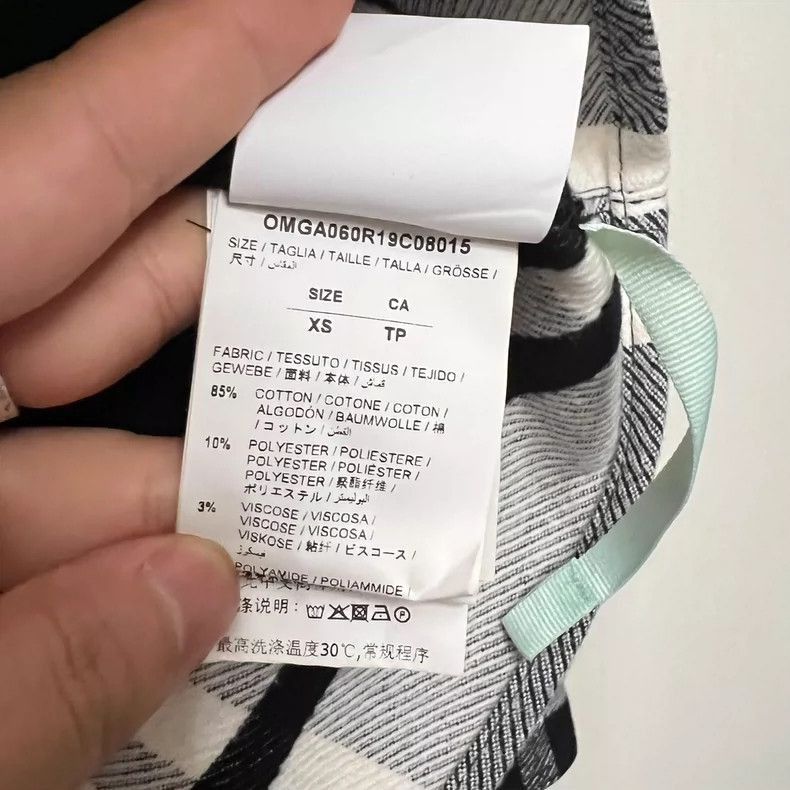 Off-White Off-white back pink cut shirt -2507 Size US XS / EU 42 / 0 - 4 Thumbnail
