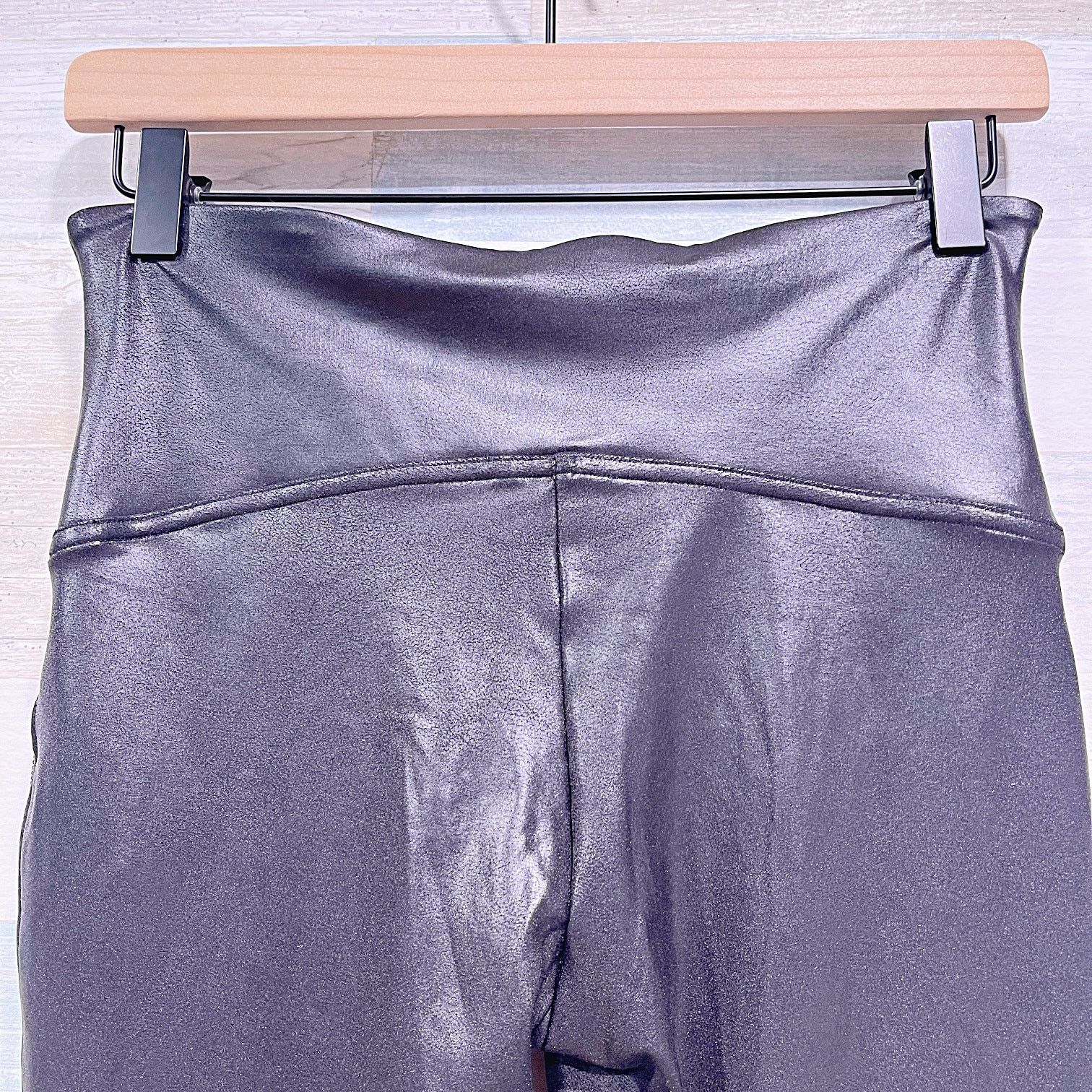Spanx SPANX SPANXshape Faux Leather Leggings Black Womens Large Size 34" / US 12 / IT 48 - 5 Thumbnail