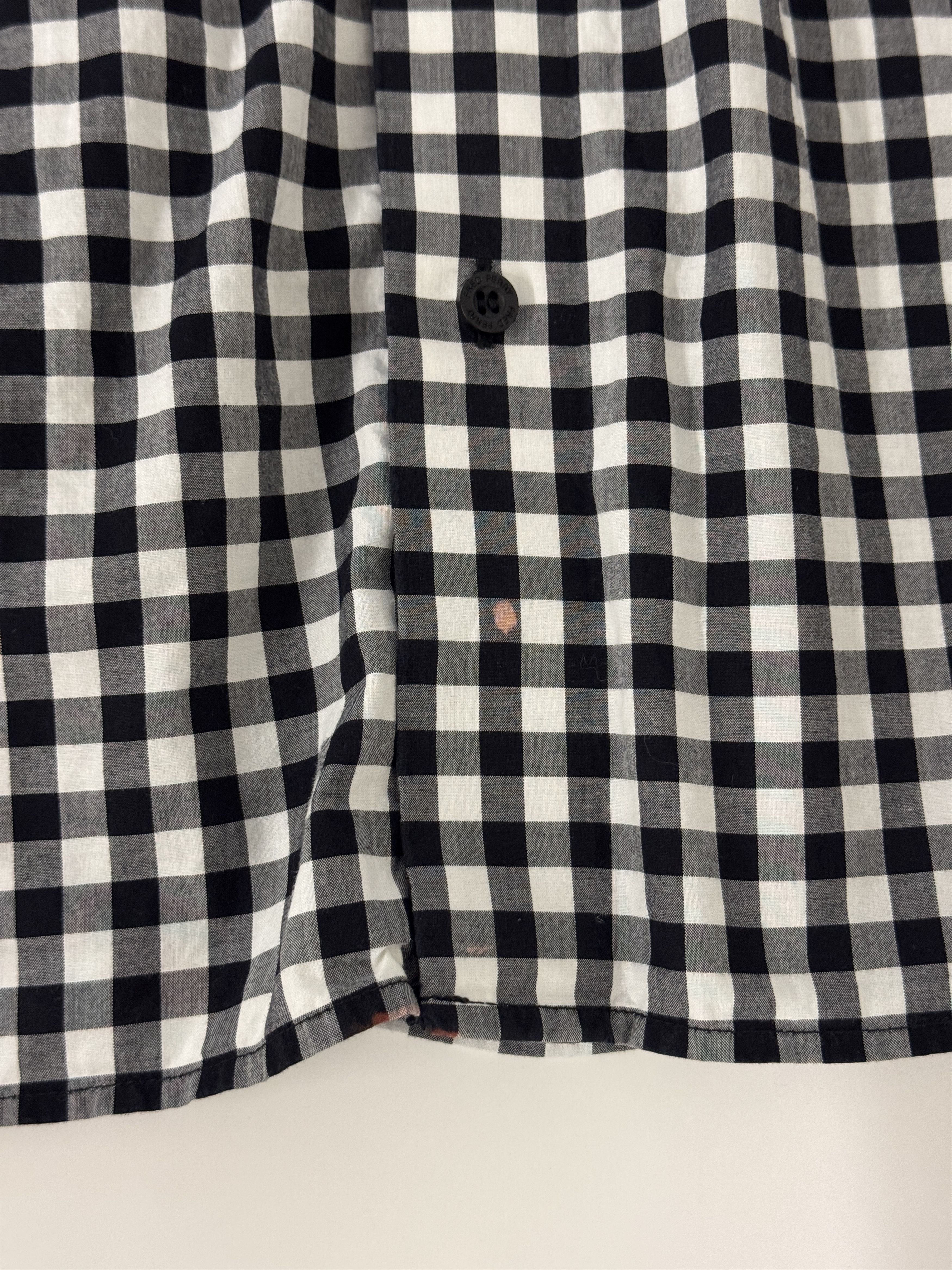Fred Perry Fred Perry Check Black White Shirt Size US XL / EU 56 / 4 - 8 Thumbnail