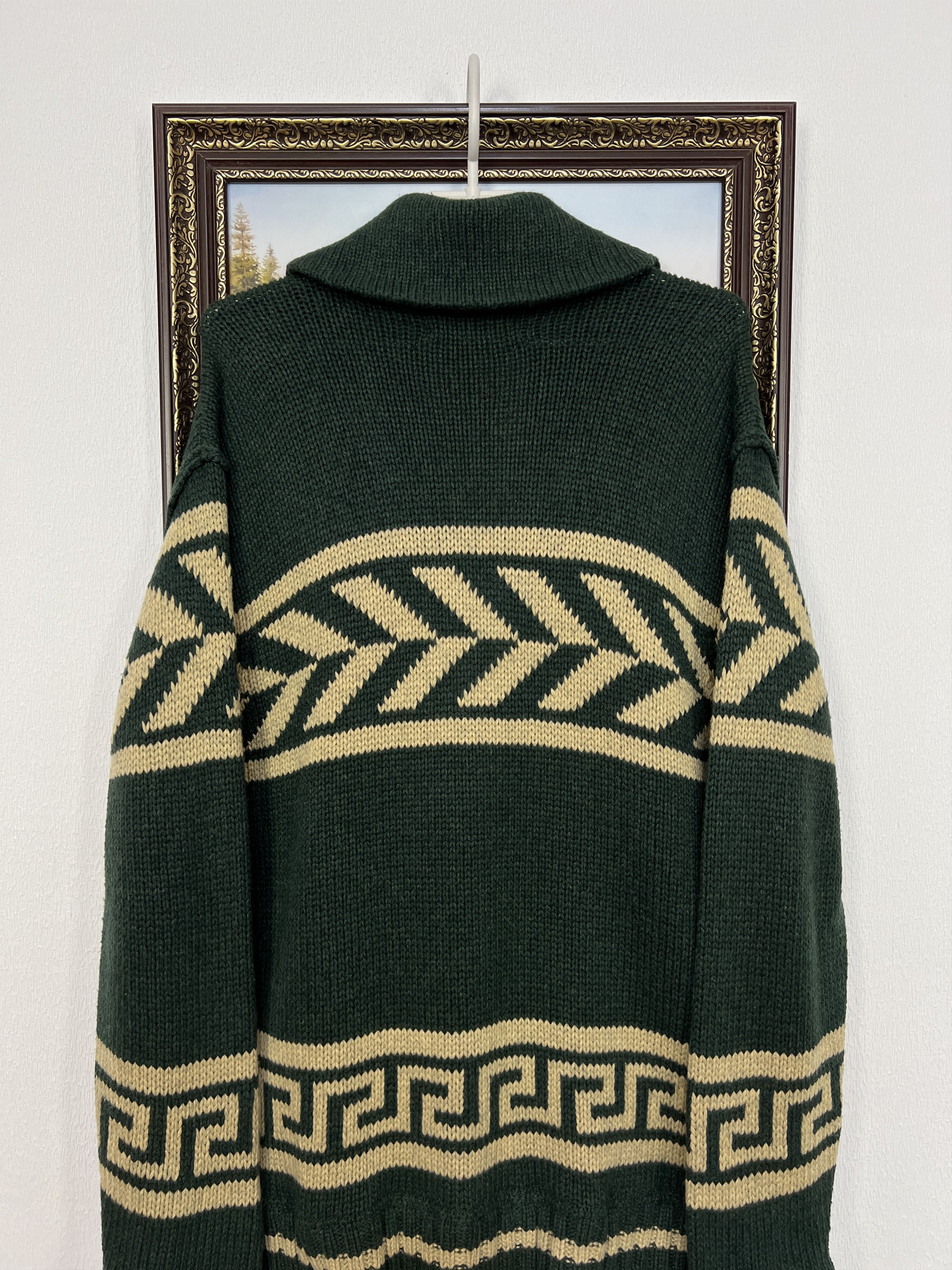 Ralph Lauren Denim&Supply Ralph Lauren Aztec Vintage Knitted Cardigan Size US L / EU 52-54 / 3 - 13 Thumbnail