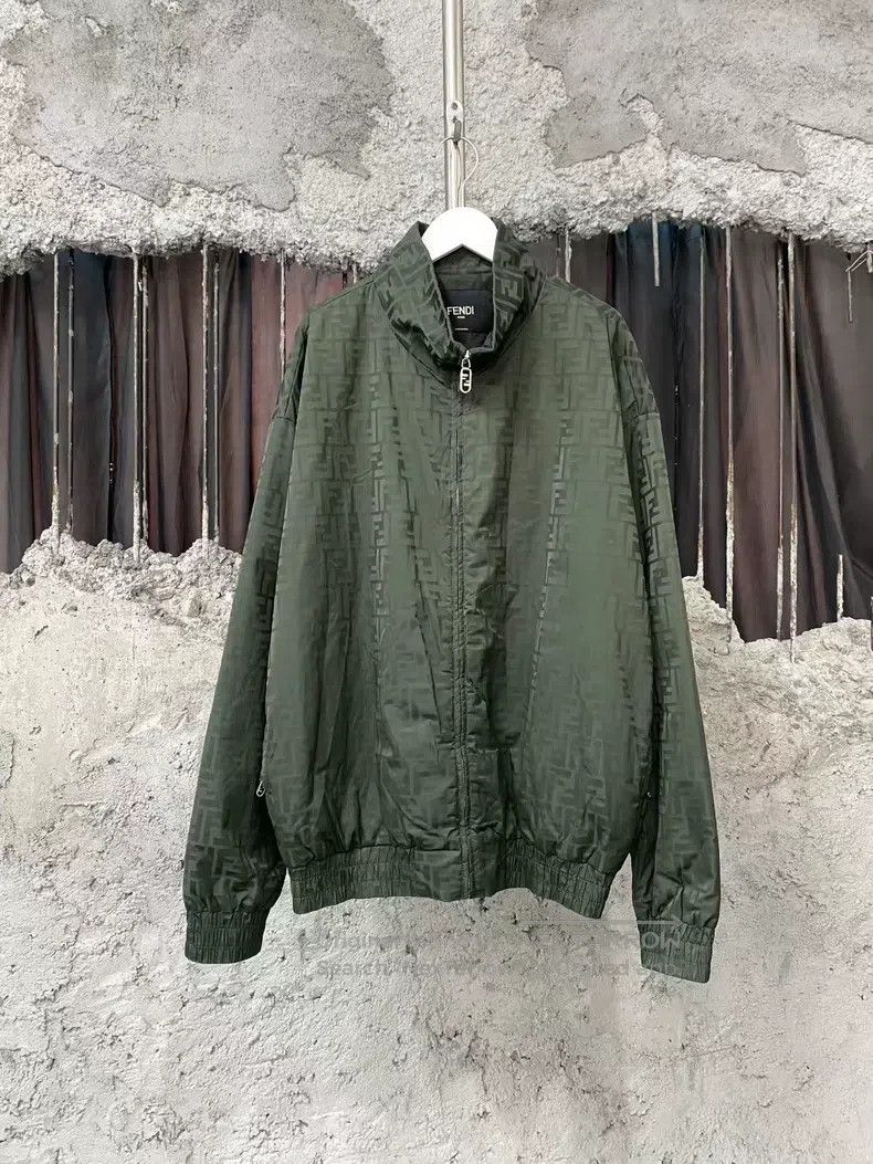 Fendi Fendi Monogram Flight Jacket Size US L / EU 52-54 / 3 - 1 Thumbnail