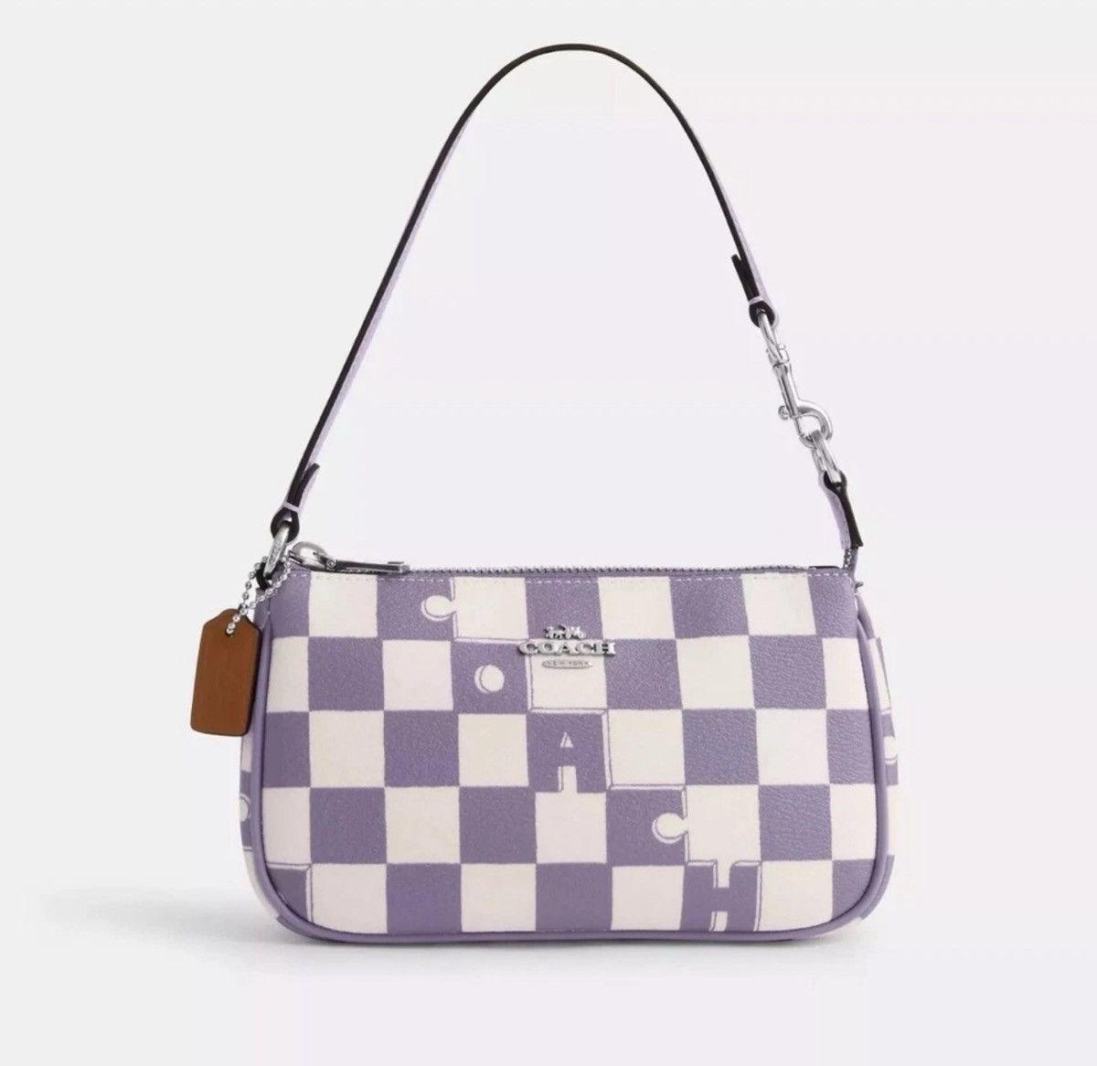 NWT Coach Nolita 19 With Checkerboard Print CR394