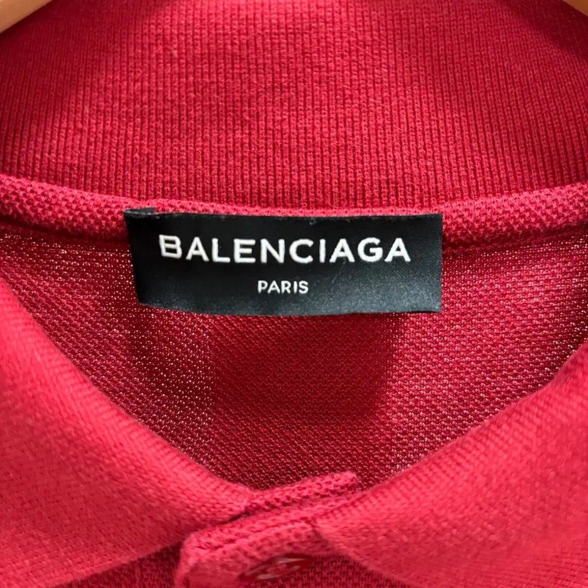 Balenciaga Balenciaga Wave Logo Polo Tee Size US M / EU 48-50 / 2 - 3 Thumbnail