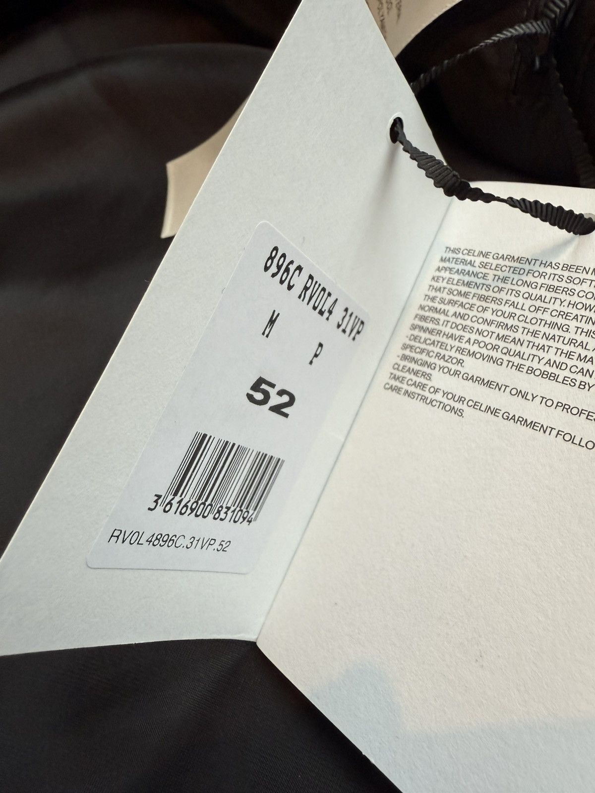 Celine $3.25k+ FW24 Celine Triomphe logo teddy jacket green Hedi 52 Size US L / EU 52-54 / 3 - 25 Thumbnail