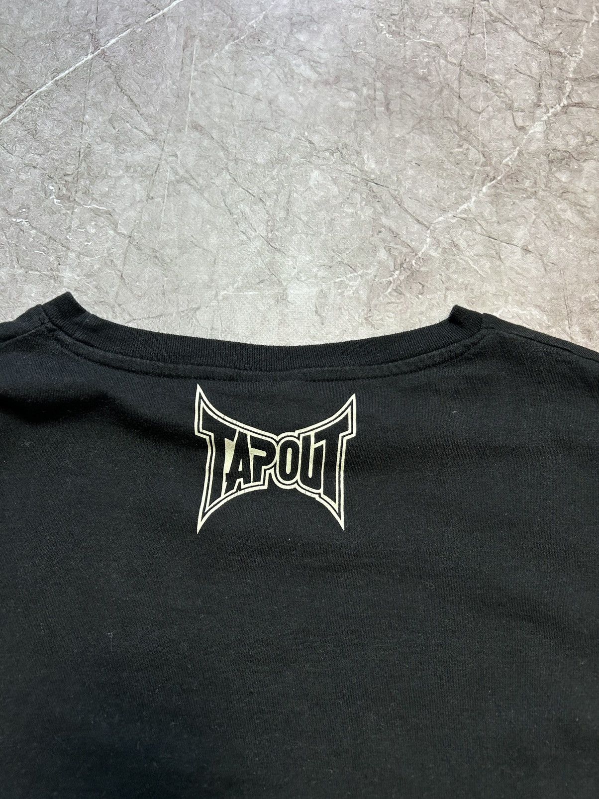 Affliction × Tapout × Vintage Crazy Vintage Y2K Tapout T Shirt Grunge Affliction Cyber Size US XXL / EU 58 / 5 - 5 Thumbnail