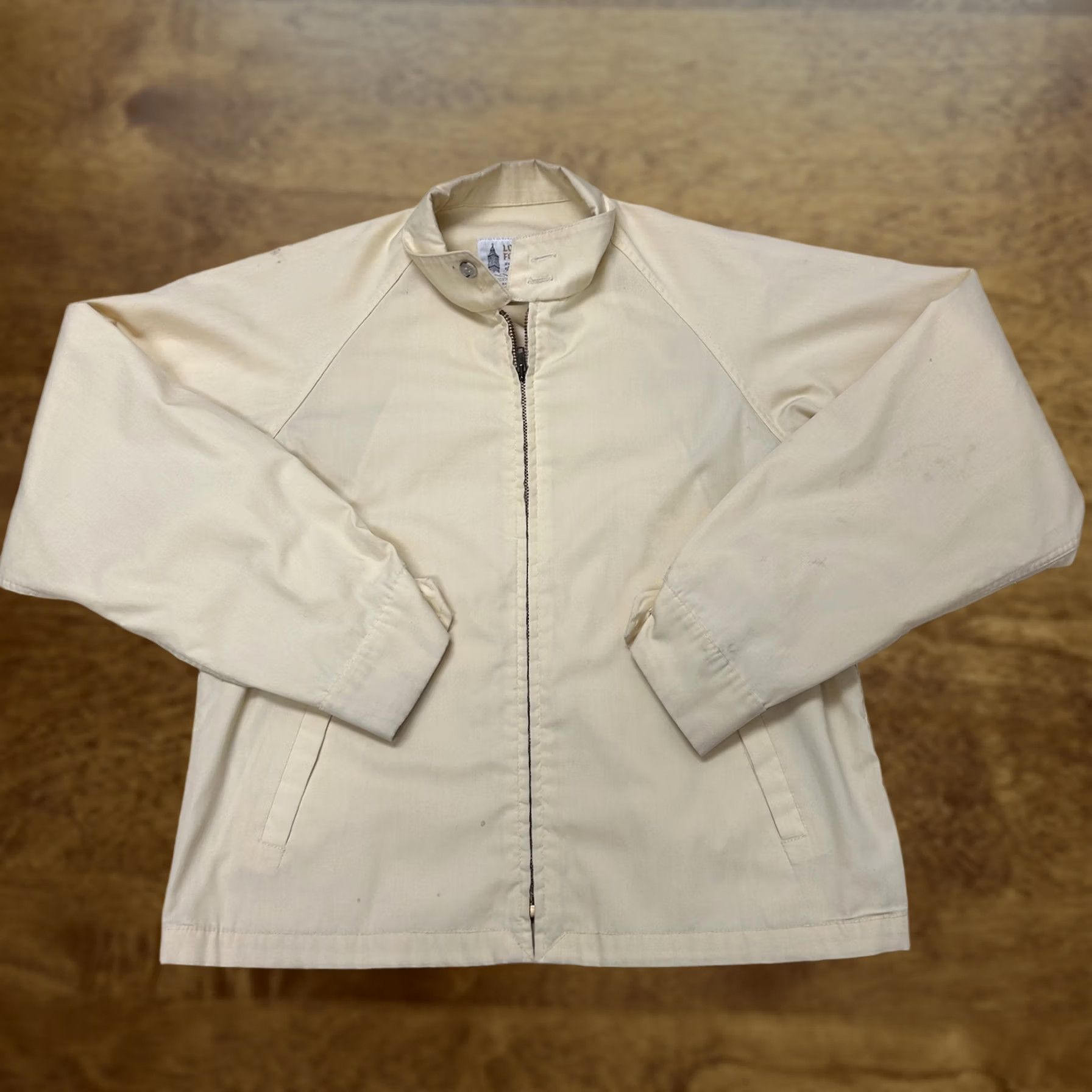 London Fog VINTAGE London Fog Jacket Mens 38 Yellow Microfiber Windbreaker Full Zip Lined Size US XXS / EU 40 - 1 Thumbnail
