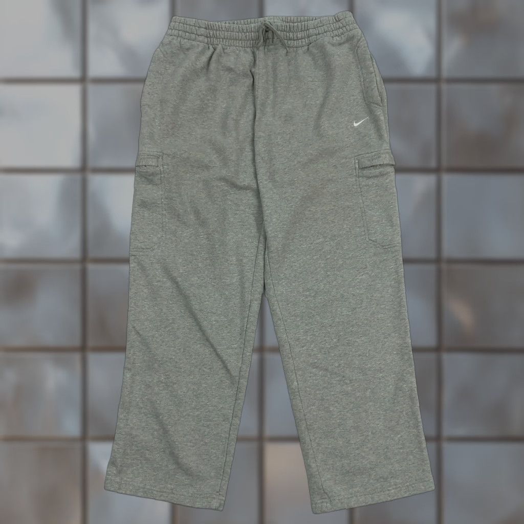 Nike Nike Cargo Fleece Sweatpants Mens XL Gray Baggy Pants Sweatpants Sports Hip Hop 90s? Not needed Size US 36 / EU 52 - 1 Thumbnail