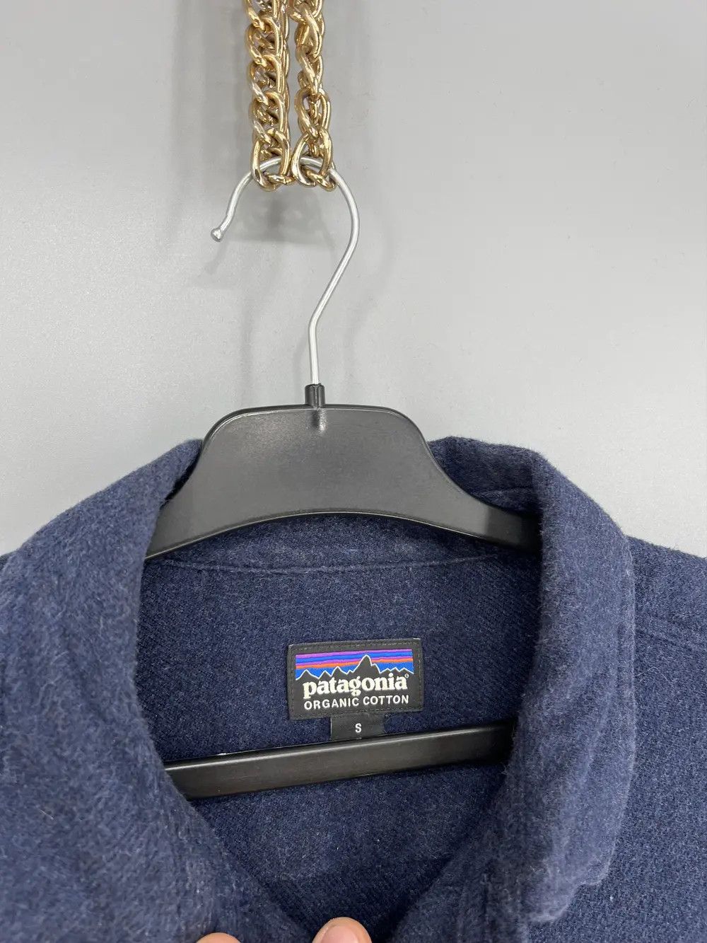 Patagonia Patagonia Men's Long-Sleeved Fjord Flannel Shirt Blue Size S Size US S / EU 44-46 / 1 - 6 Thumbnail