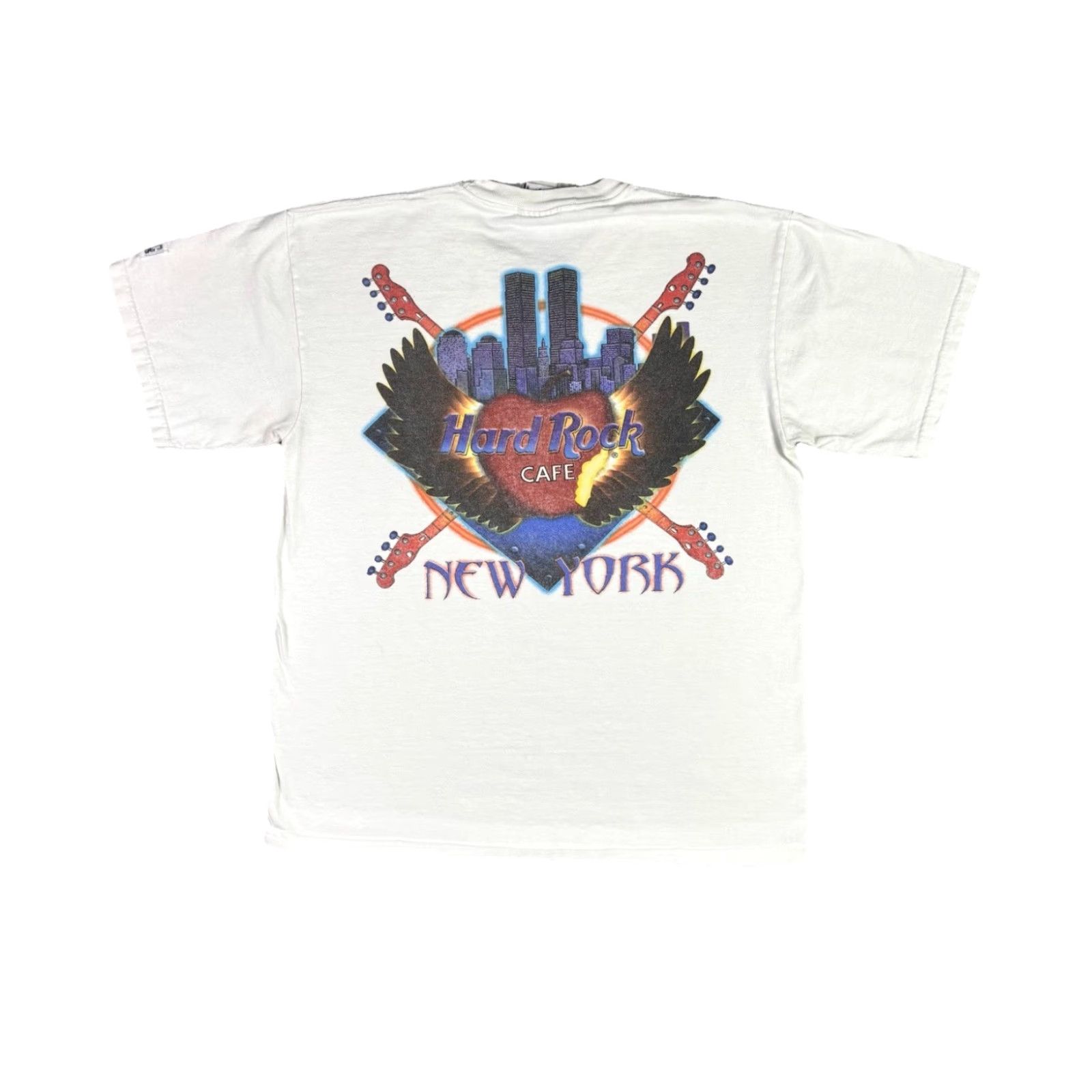 Vintage VINTAGE Hard Rock Cafe New York T Shirt White Short Sleeve Medium 90s Size US M / EU 48-50 / 2 - 2 Thumbnail