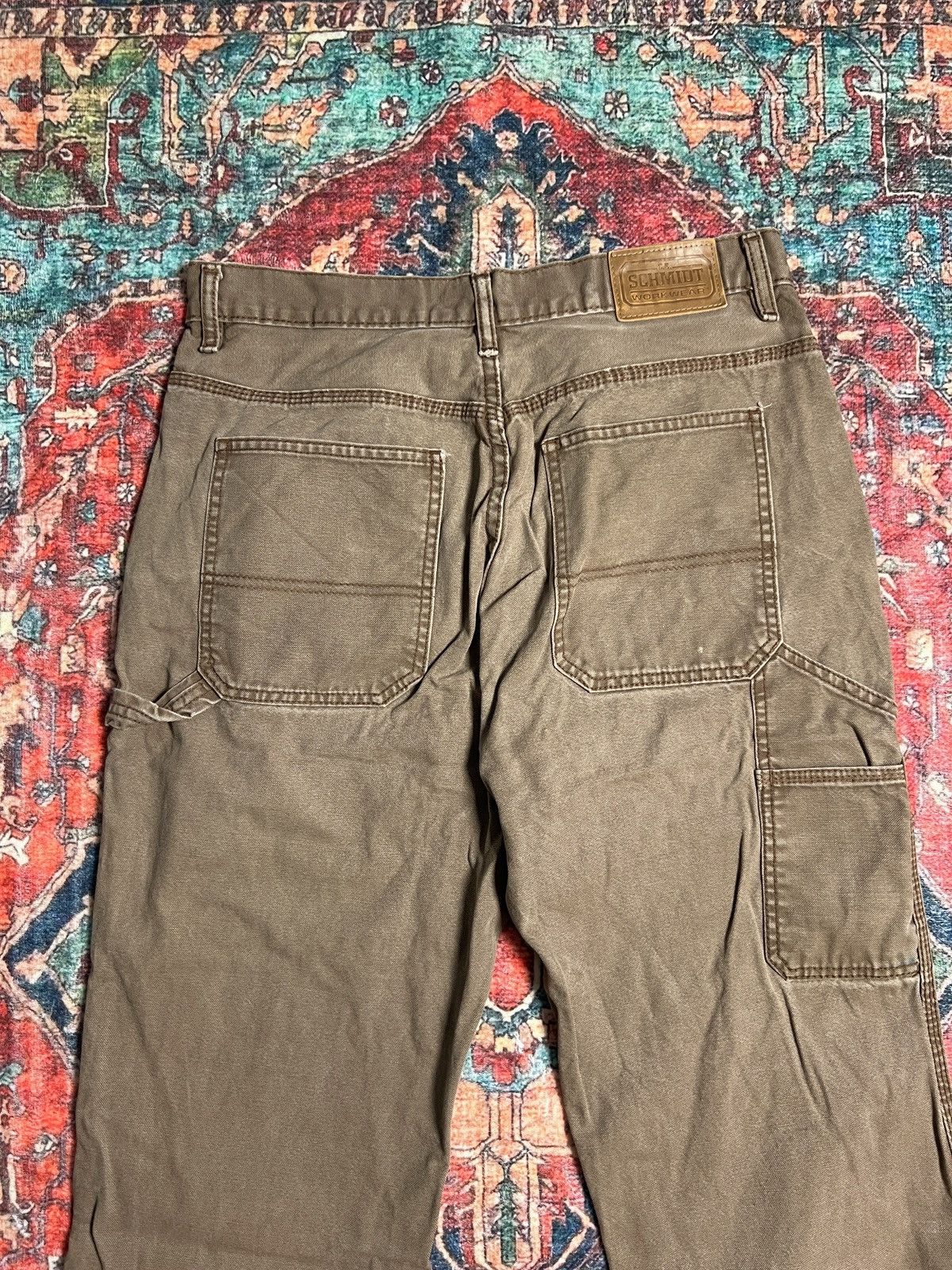 Carhartt × SCHMIDT × Vintage Vintage Schmidt workwear carpenter work pants Size US 32 / EU 48 - 3 Thumbnail