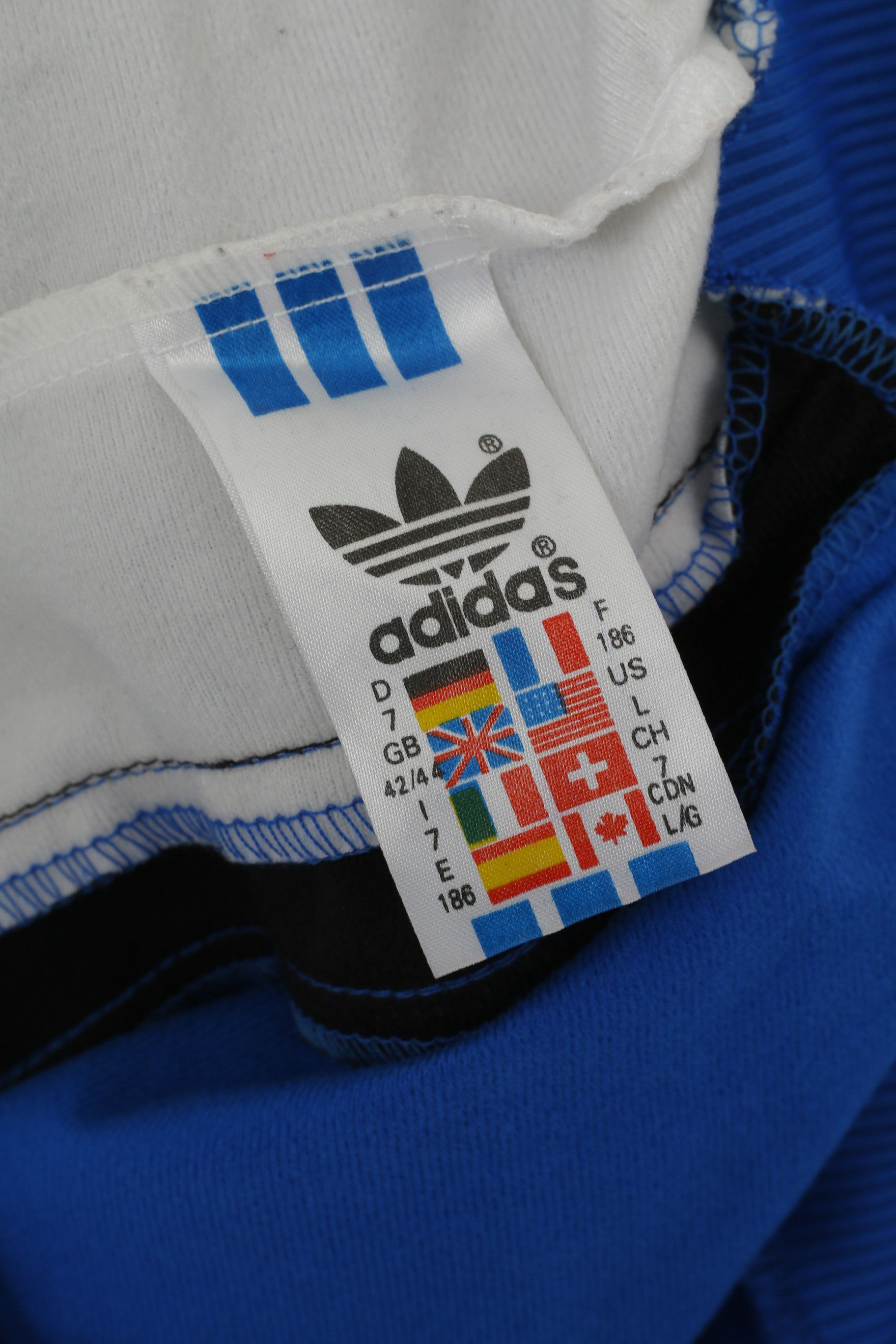 Adidas Adidas Men L 186 Sweatshirt Blue Vintage Hamburg 4946 Size US L / EU 52-54 / 3 - 5 Thumbnail