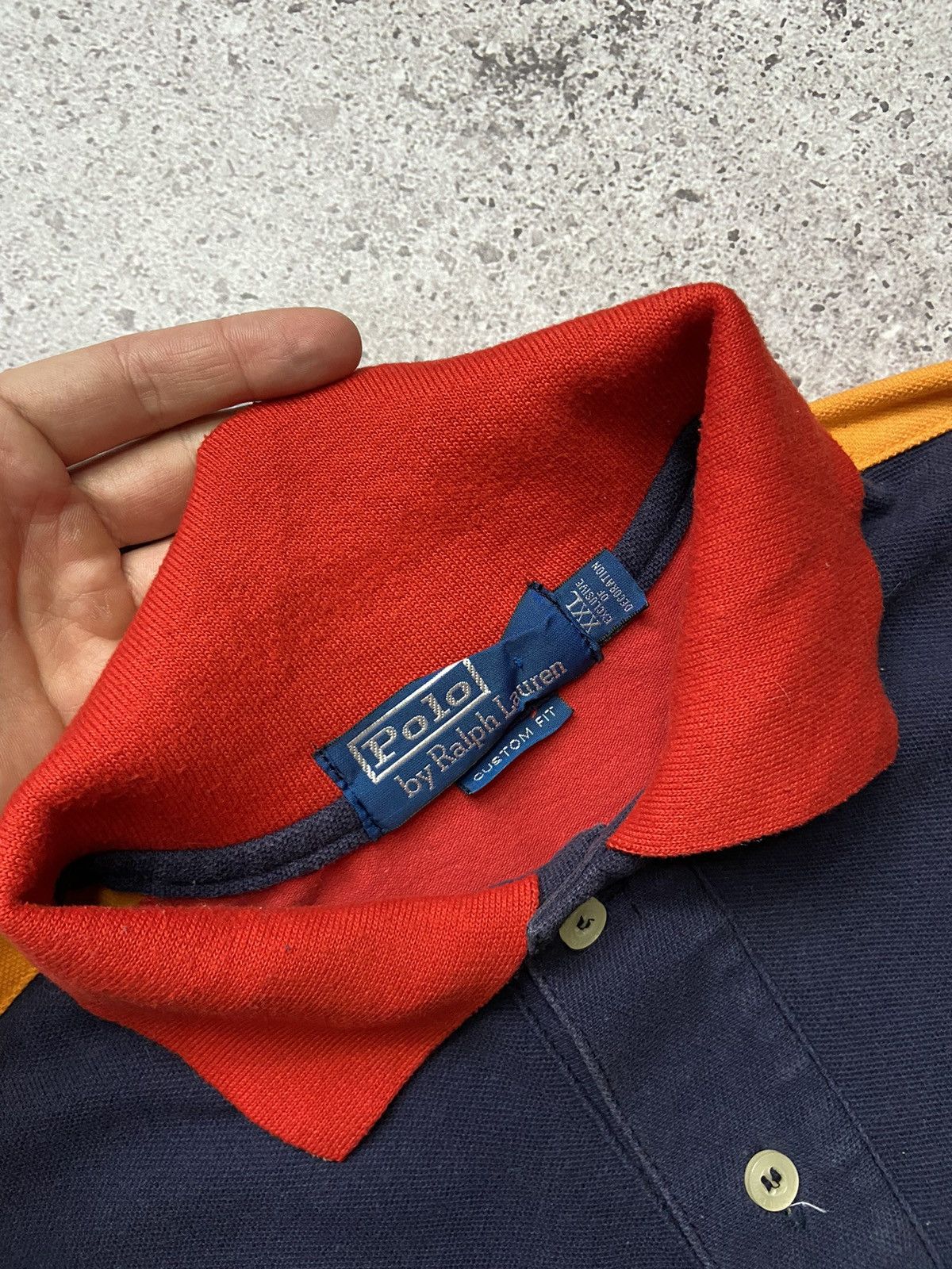Polo Ralph Lauren × Ralph Lauren × Vintage Y2K Polo Ralph Lauren Big Logo Polo T Shirt Size US XXL / EU 58 / 5 - 3 Thumbnail