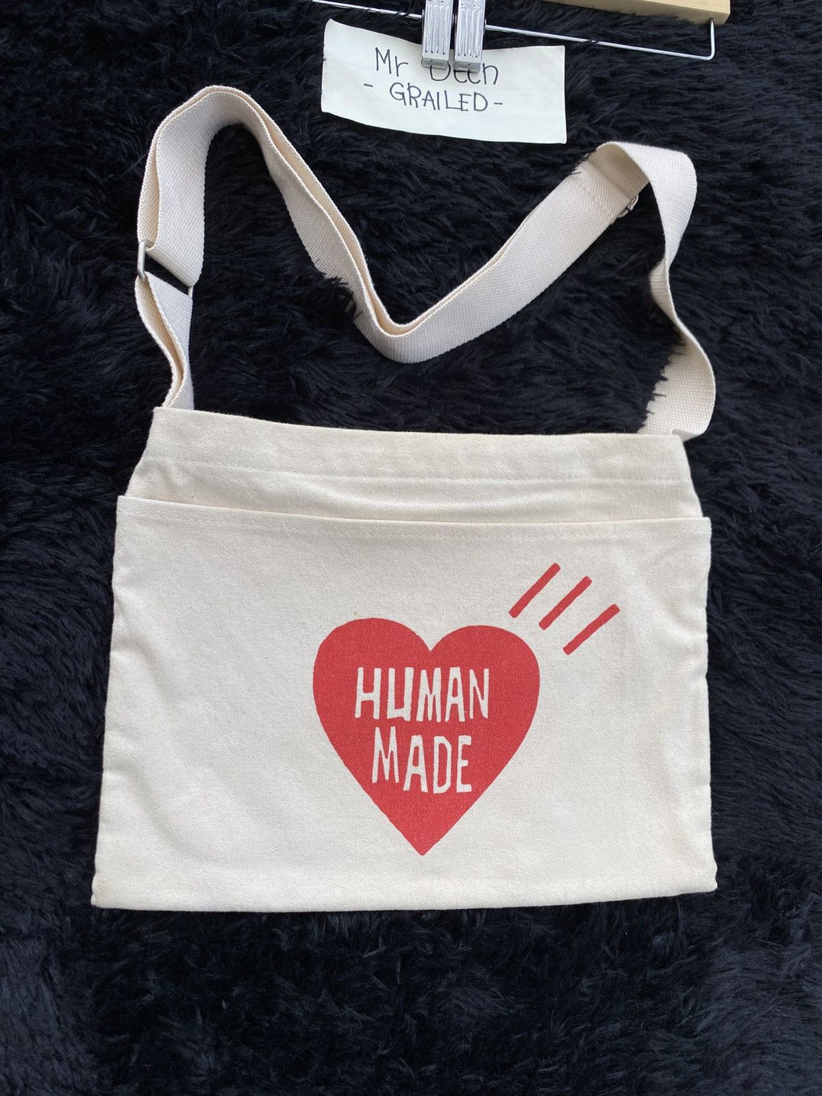 Human Made HUMAN MADE NIGO BRAND 2 WAY SHOULDER BAG Size ONE SIZE - 7 Thumbnail