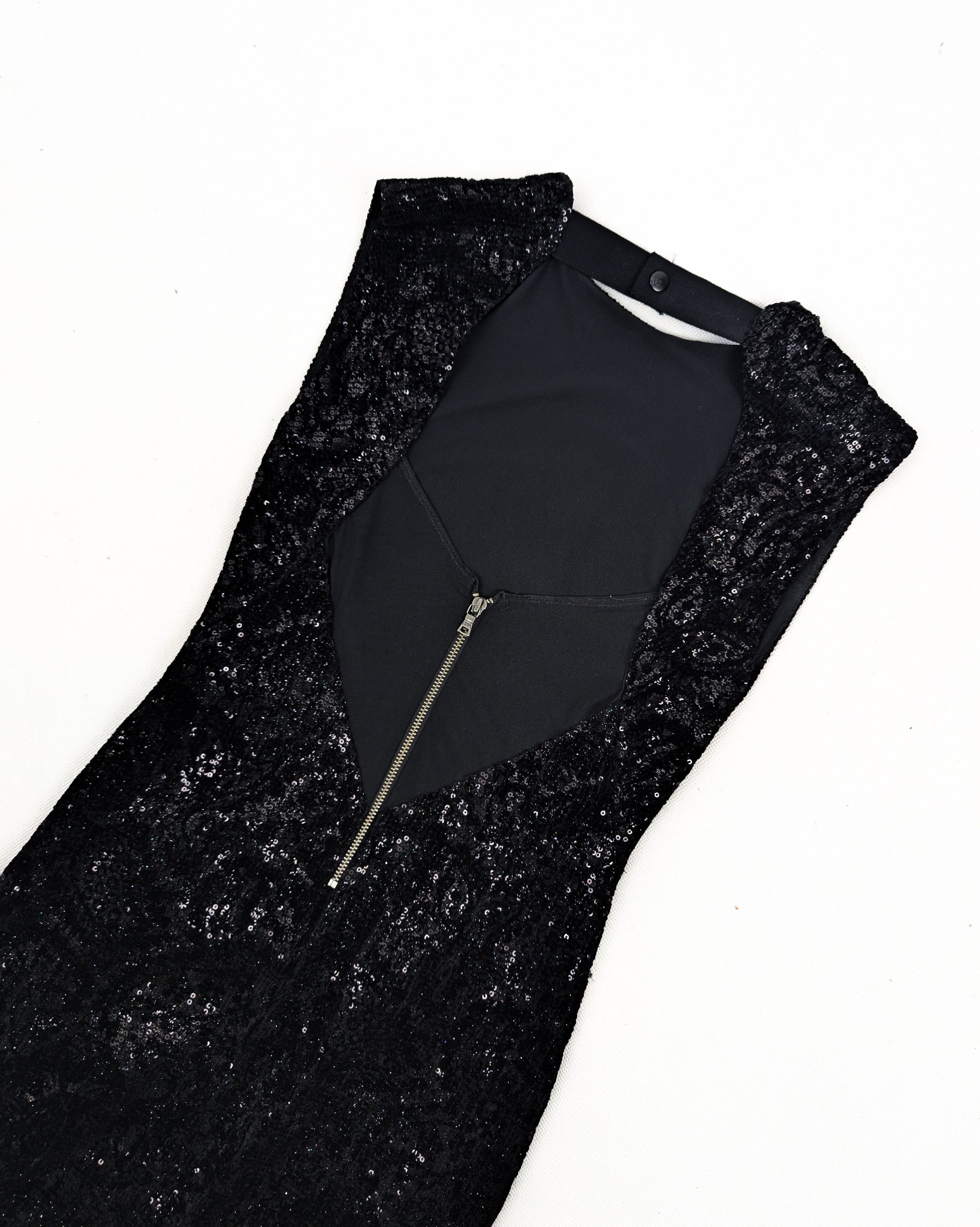 Alice + Olivia Alice + Olivia sequin black dress XS Size XS / US 0-2 / IT 36-38 - 4 Thumbnail