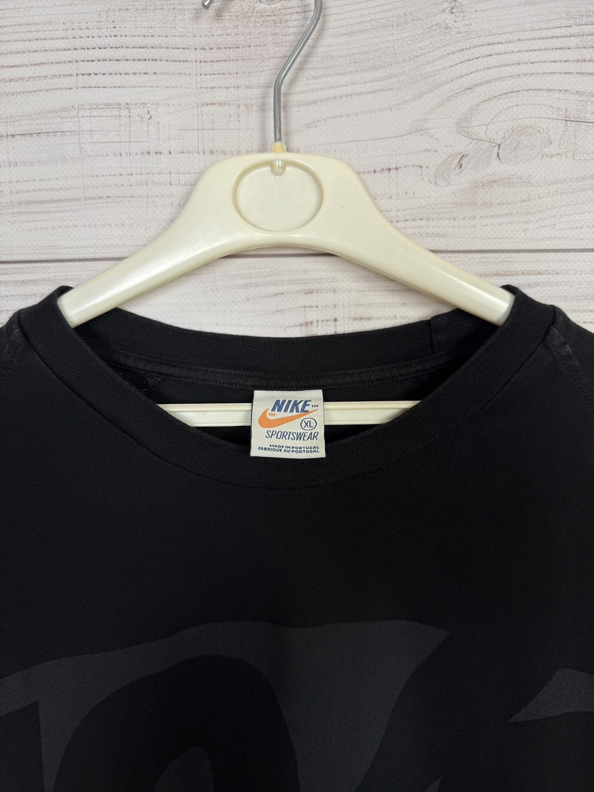 Nike Vintage Y2K Nike Swoosh Big Logo long Sleeve Japan Size US XL / EU 56 / 4 - 14 Thumbnail