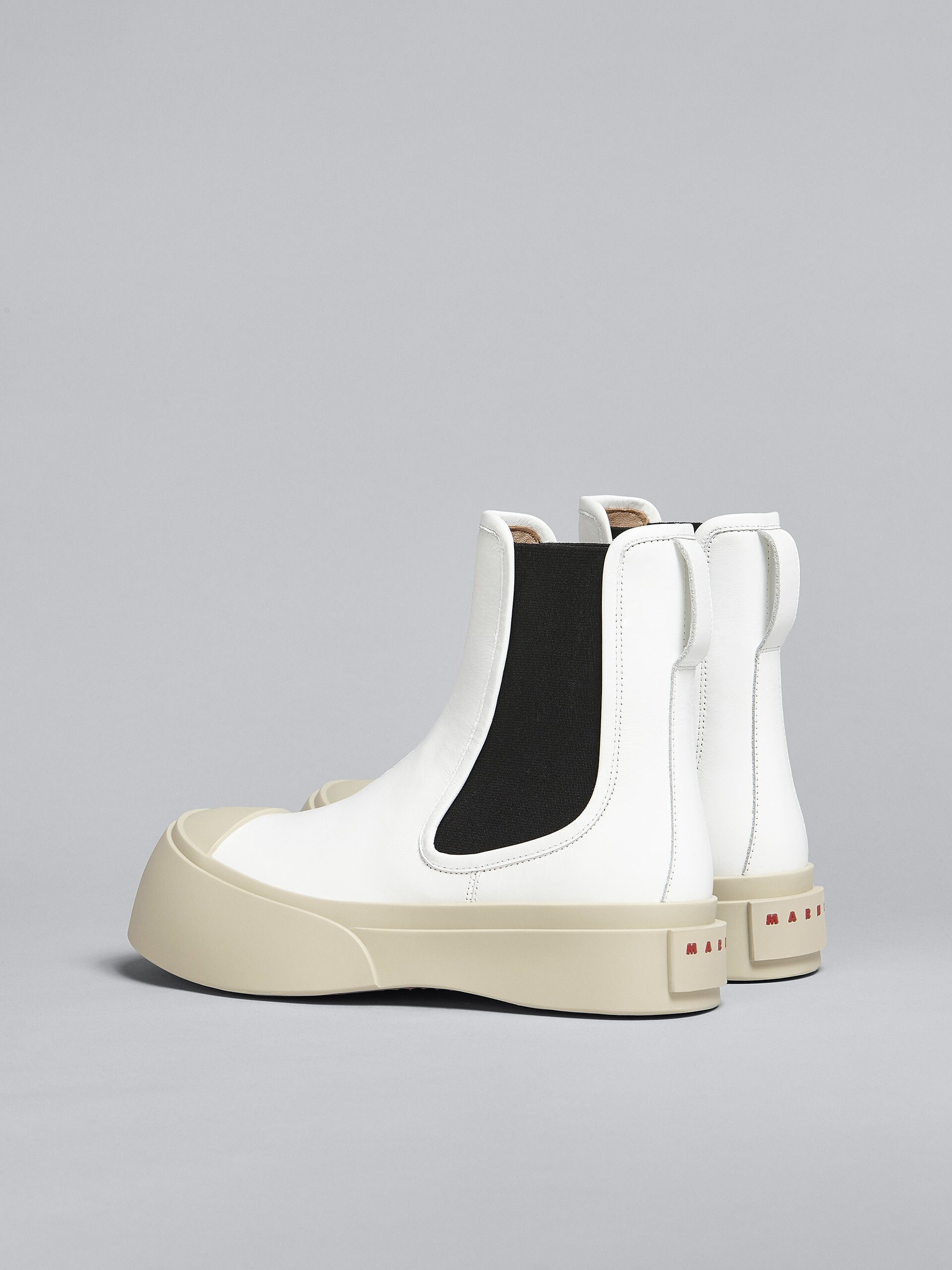 Marni o1f1d3z0326 Chelsea Pablo Boots in White/Ivory Size US 10 / IT 40 - 3 Thumbnail