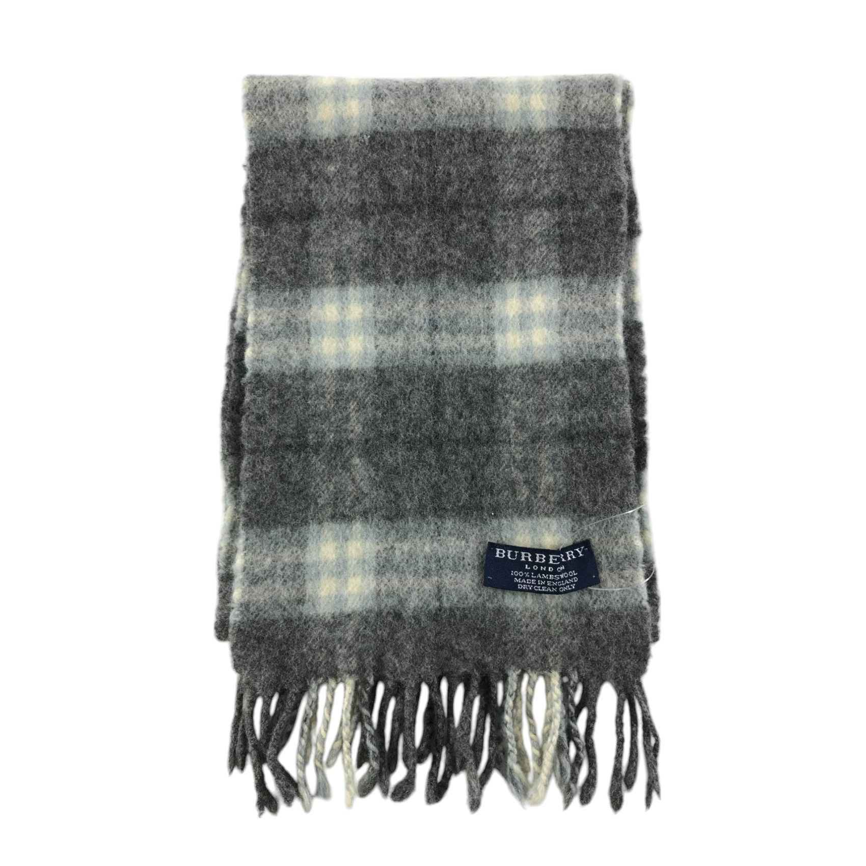Burberry × Vintage Burberry Scarf / Muffler / Neckwear - WW2596 Size ONE SIZE - 2 Thumbnail