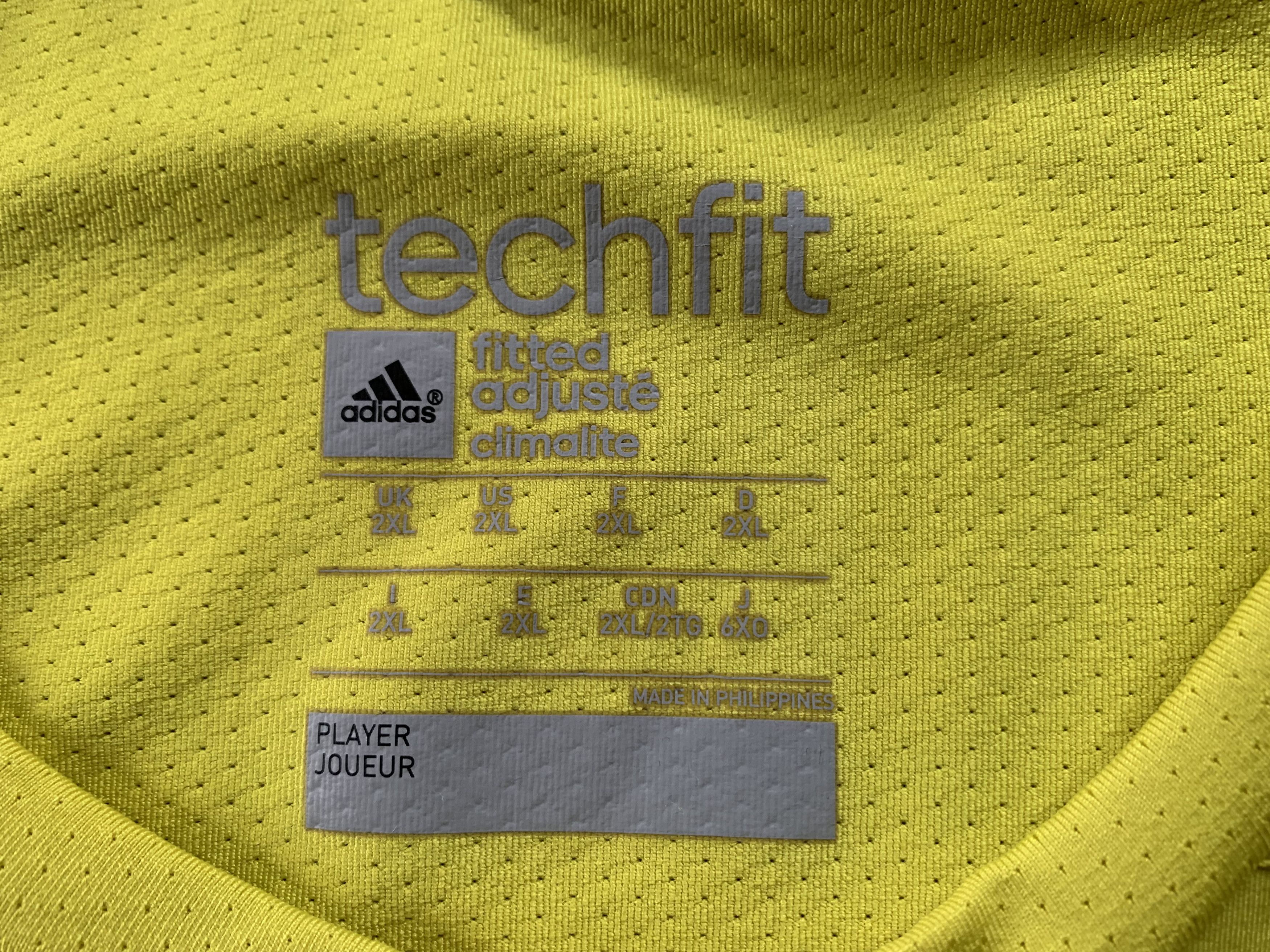 Adidas Adidas Techfit Fitted Sport Training T-Shirt Size US XXL / EU 58 / 5 - 5 Thumbnail
